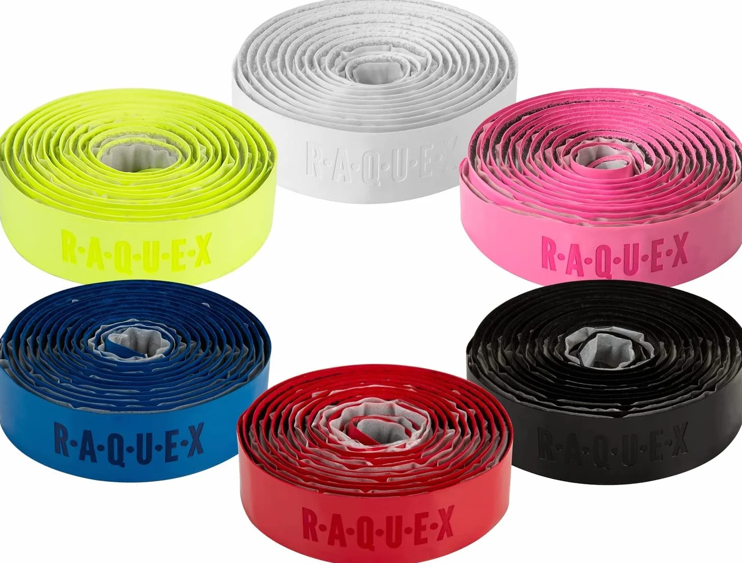 Raquex Grip adhésif molletonné en PU pour Crosse de Hockey, Ultra Collant, Doux et Absorbant, Dos Auto-adhésif, Extra Long (Noir)
