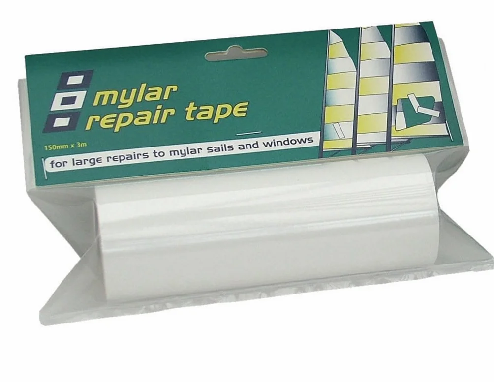 PSP Marine Tape - Nouveauté 2024 - Ruban RÉPARATEUR Transparent 3 MT x 150 mm. Mylar