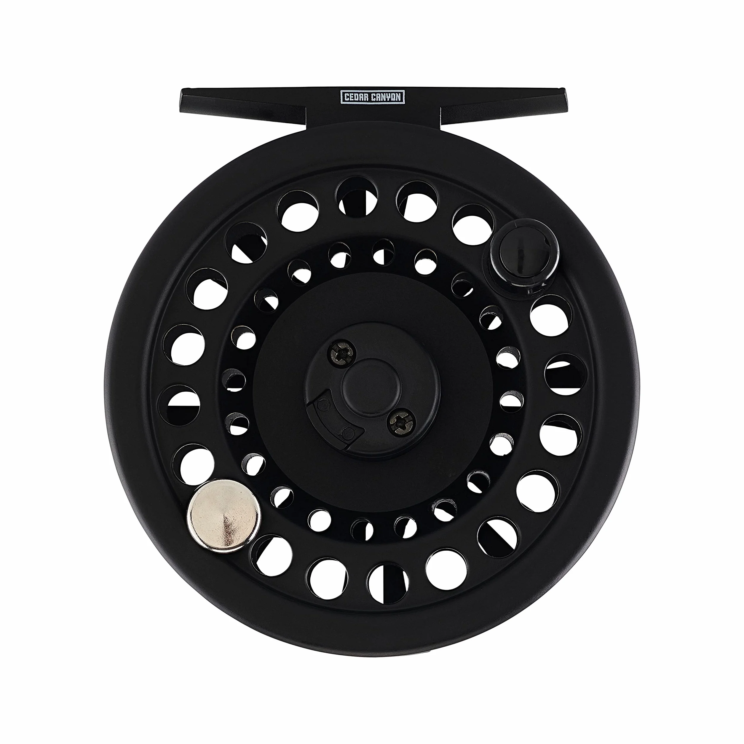 Shakespeare Cedar Canyon Premier Fly Reel - Moulinet de pêche à la Mouche léger Durable roulement récupération Convertible droitier gaucher
