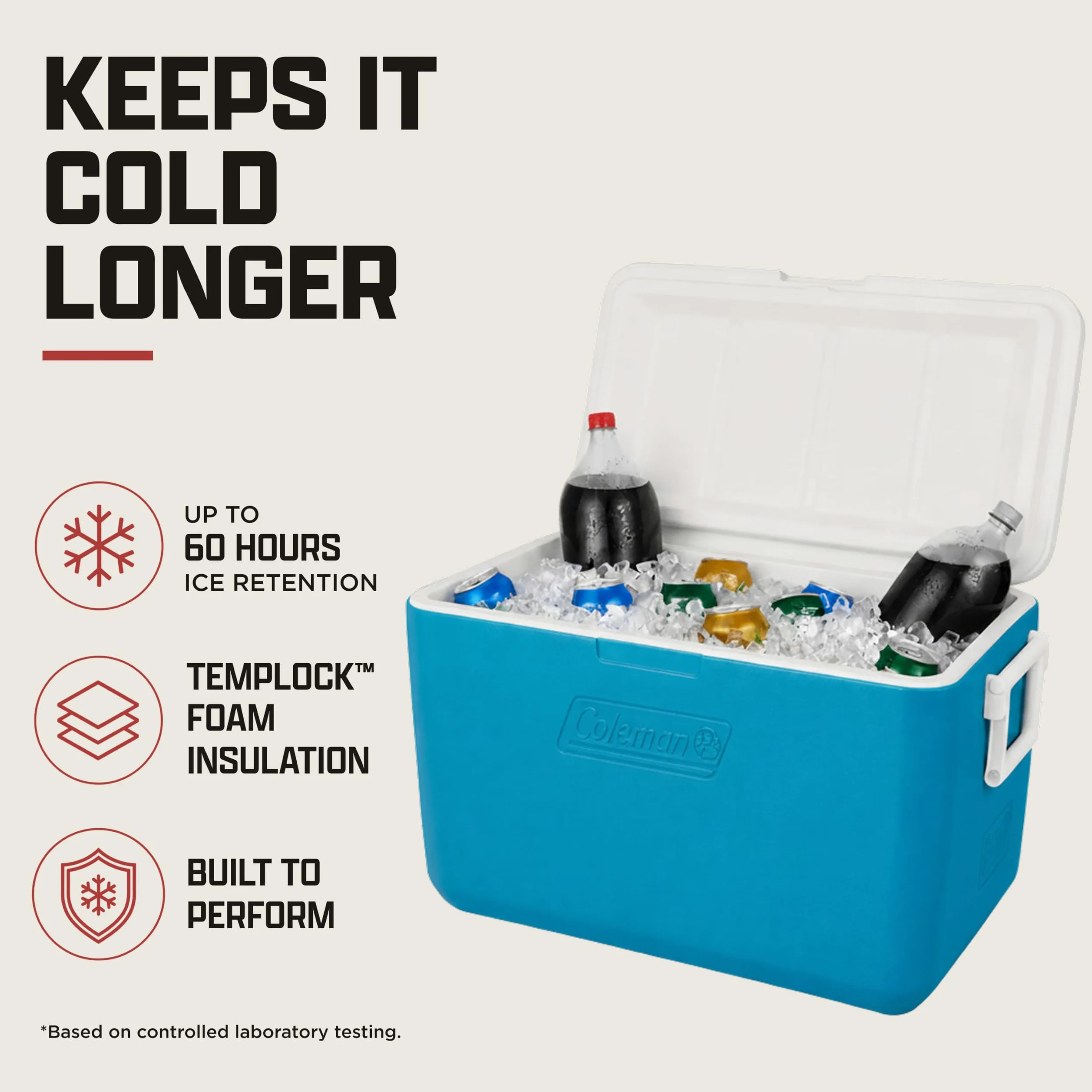 Coleman Glacière : Refroidisseur de 48 litres