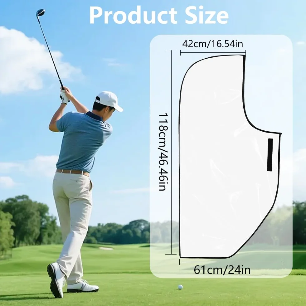 Flintronic Sac de Golf, Housse de Voyage étanche Poussière Coupe-Vent pour Hommes Femmes Golfeurs