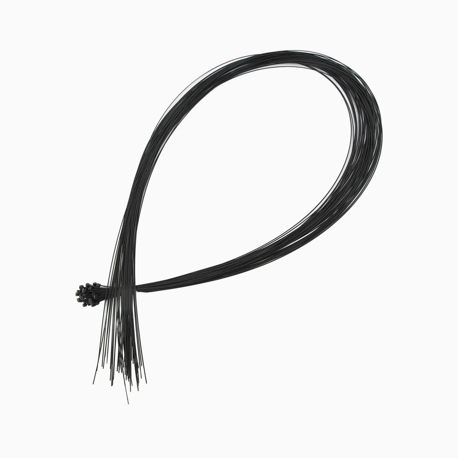 Qqmora 50pcs Ensemble de Câbles de Frein et de Dérailleur Enduits pour Vélos de Montagne et de Route, PTFE de Haute qualité, Longueur 1700mm