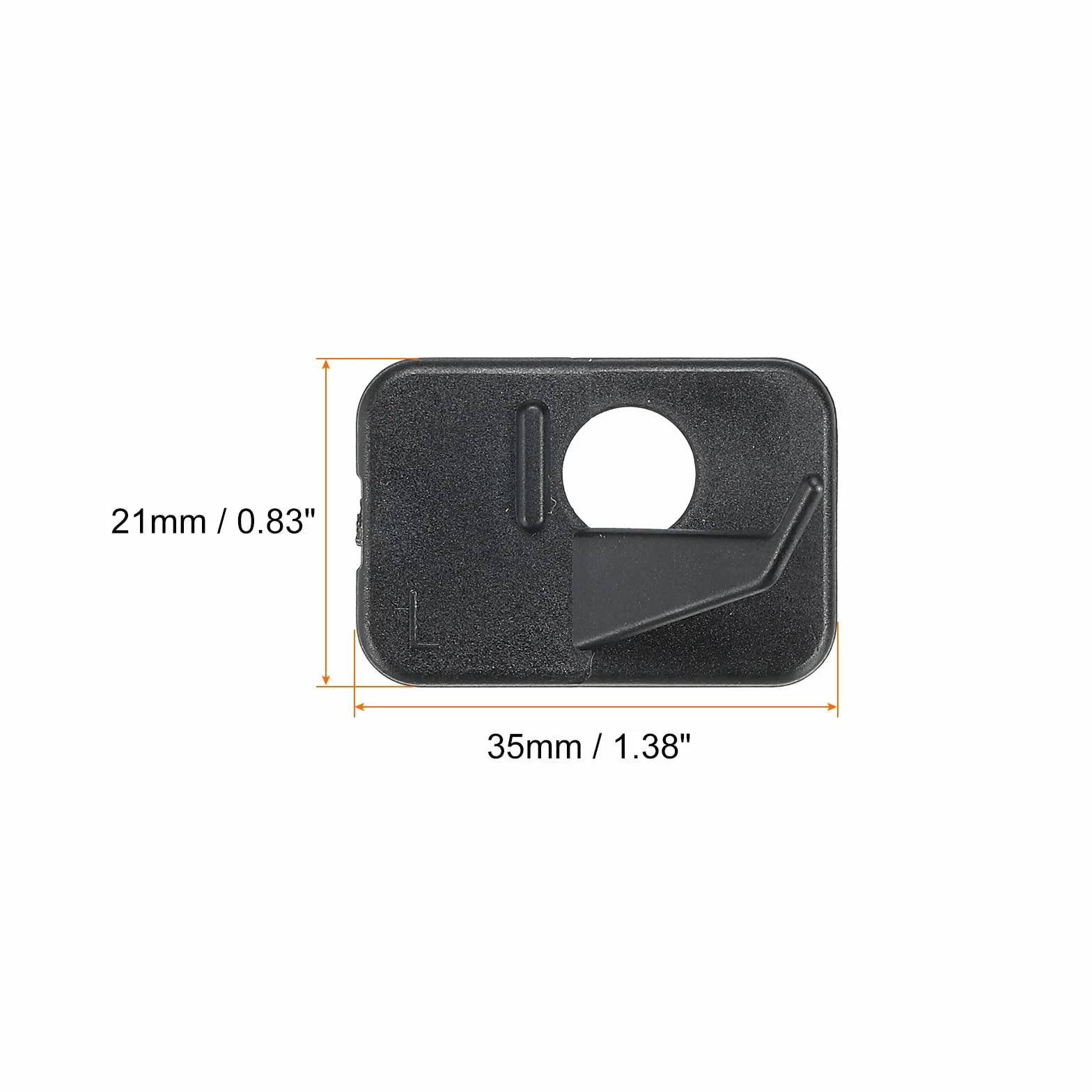 PATIKIL Flèche Repos 6 Paquet Plastique Adhésif Tir Arc Support Gauche Main Arc Classique