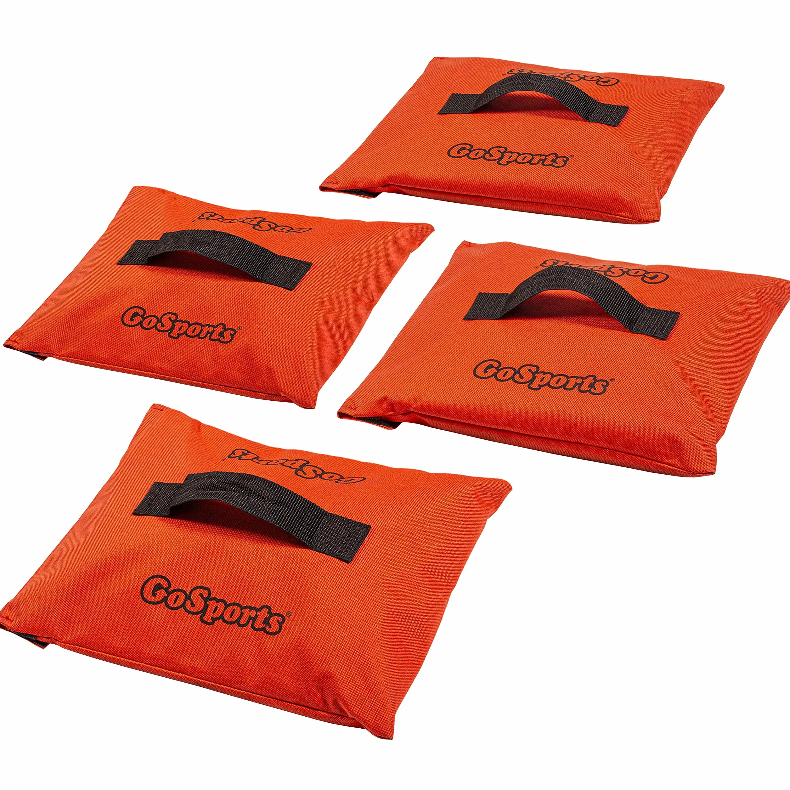 GoSports Lot de 4 Sacs de Sable lestés pour Filets de Baseball, Football, Golf, Hockey