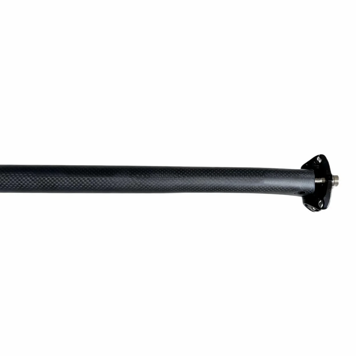 Selle de vélo Tige de Selle de vélo de Route ultralégère en Fiber de Carbone Convient pour Jeda Zero, 27.2/30.8/31.6mm Tige de Selle VTT