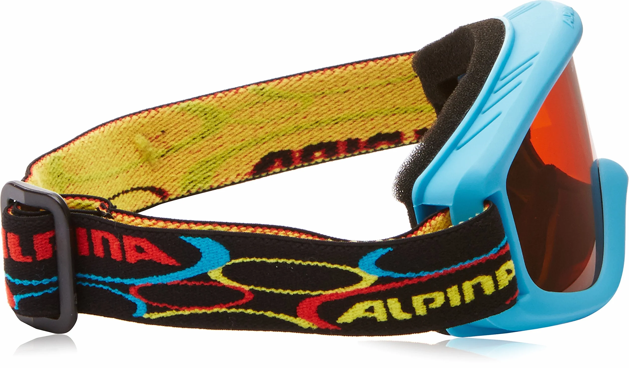 ALPINA CARVY 2.0 Masque de ski antibuée pour enfants protection UV robuste incassable