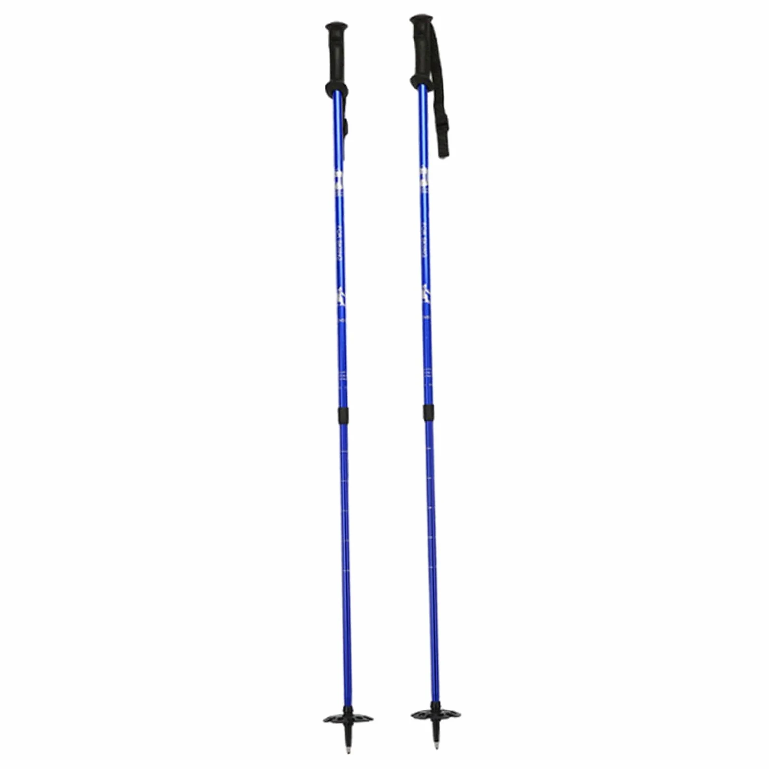 Perfeclan Bâtons de randonnée, bâtons de Ski, de Raquette multifonctionnels légers en Alliage d'aluminium avec poignée Ergonomique et poignée Ergonomique.