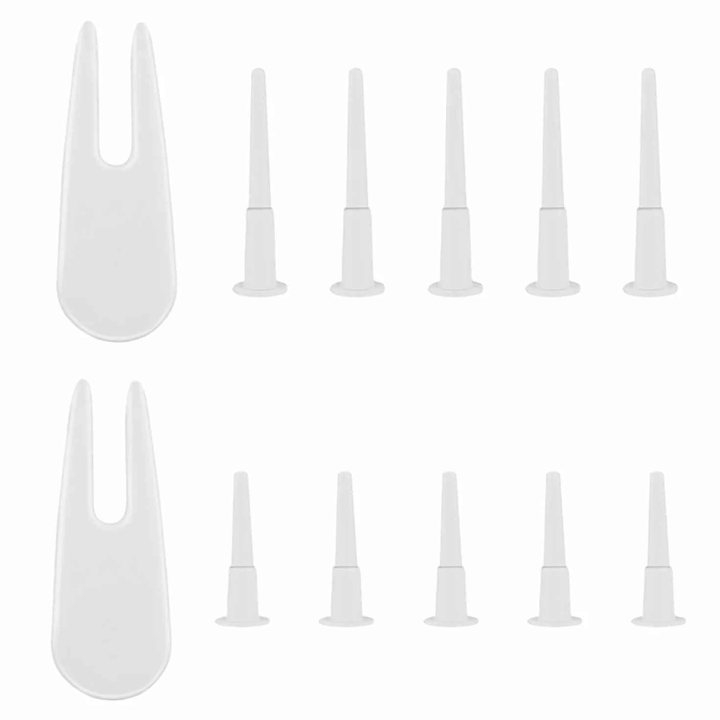Kit de Remplacement de Bouchon pour Ballon de Yoga, 12 Pièces, avec Adaptateur de Prise d'Air et Outil de Retrait