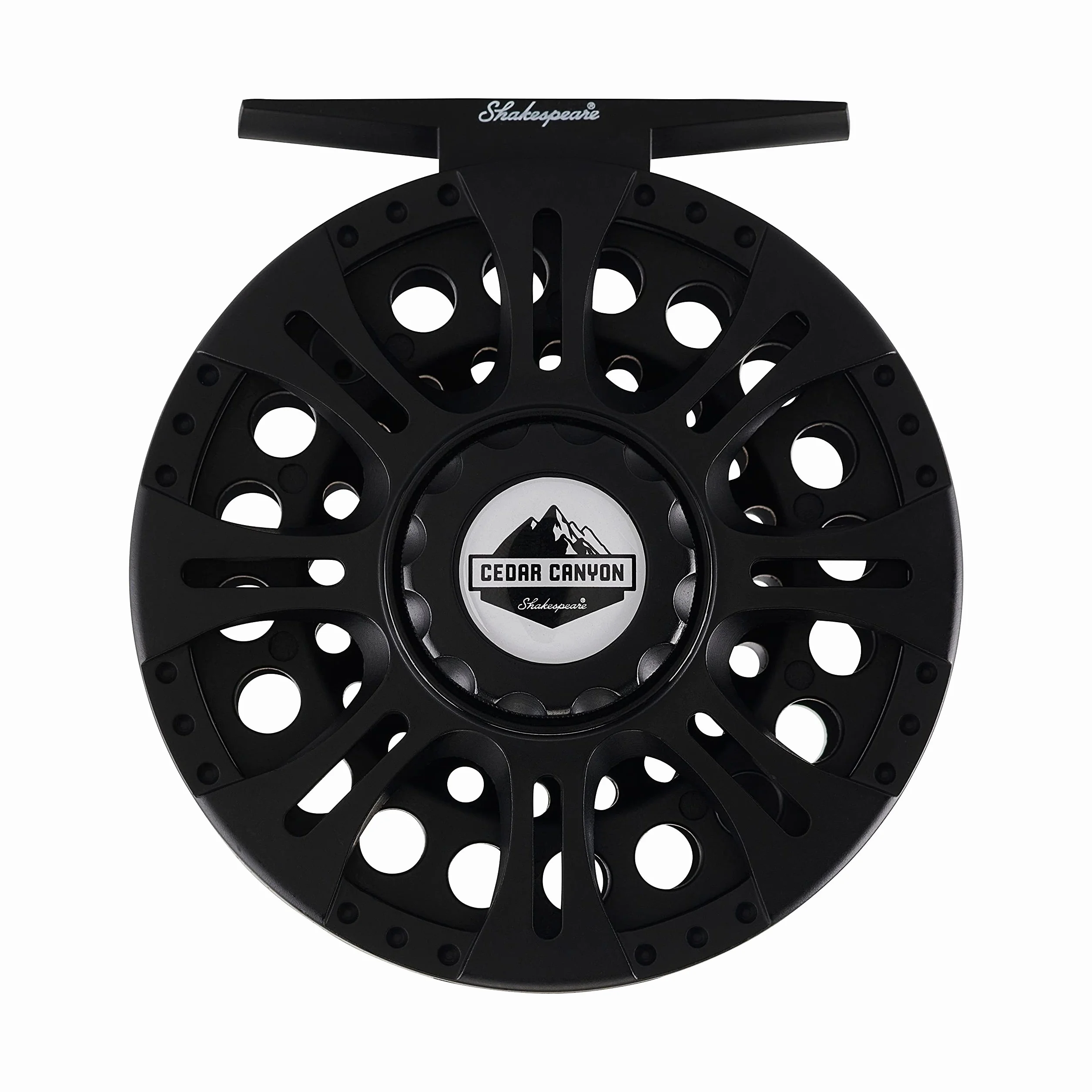 Shakespeare Cedar Canyon Premier Fly Reel - Moulinet de pêche à la Mouche léger Durable roulement récupération Convertible droitier gaucher