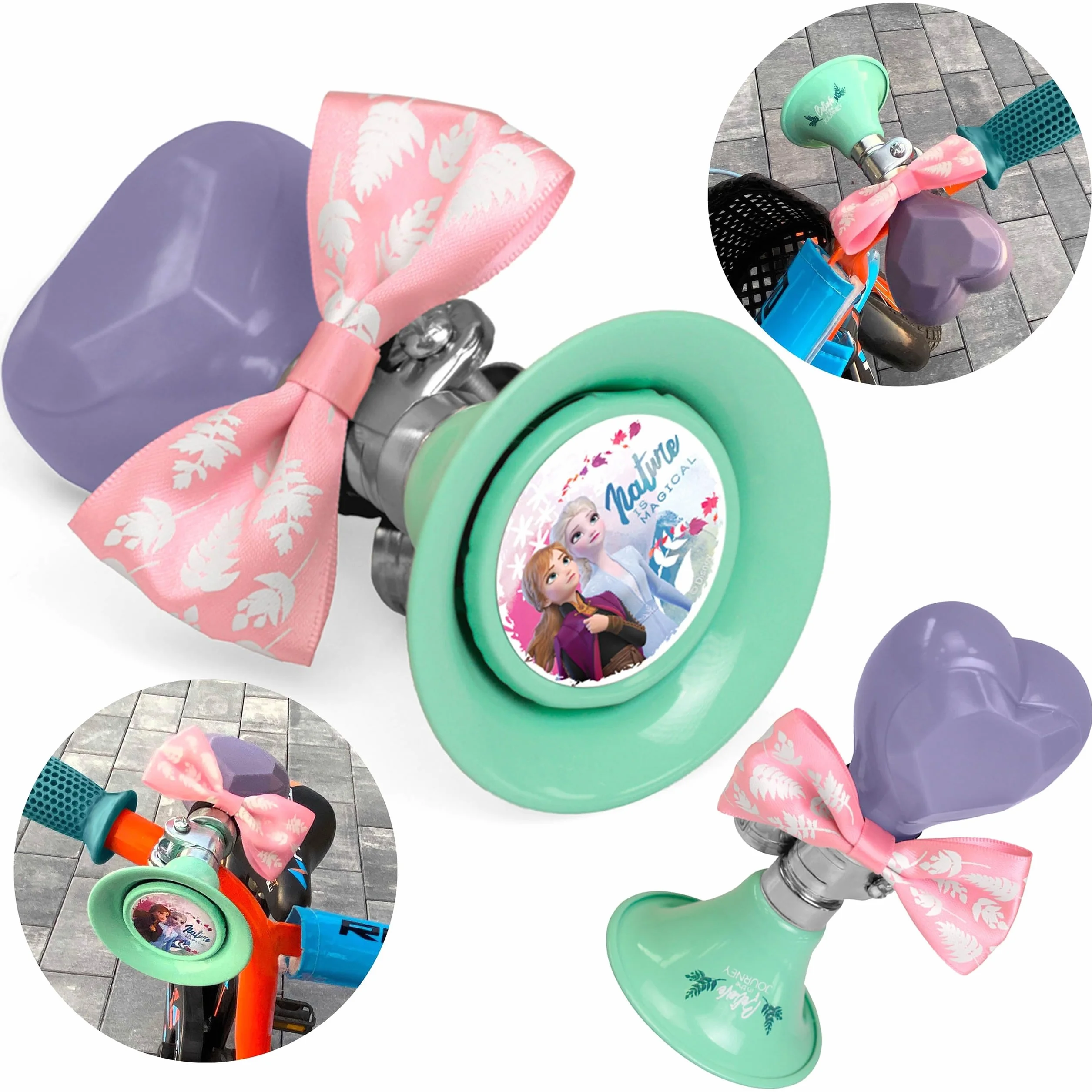 Disney Stitch Trompette de Bicyclette Klaxon Couineur Cloche Fille