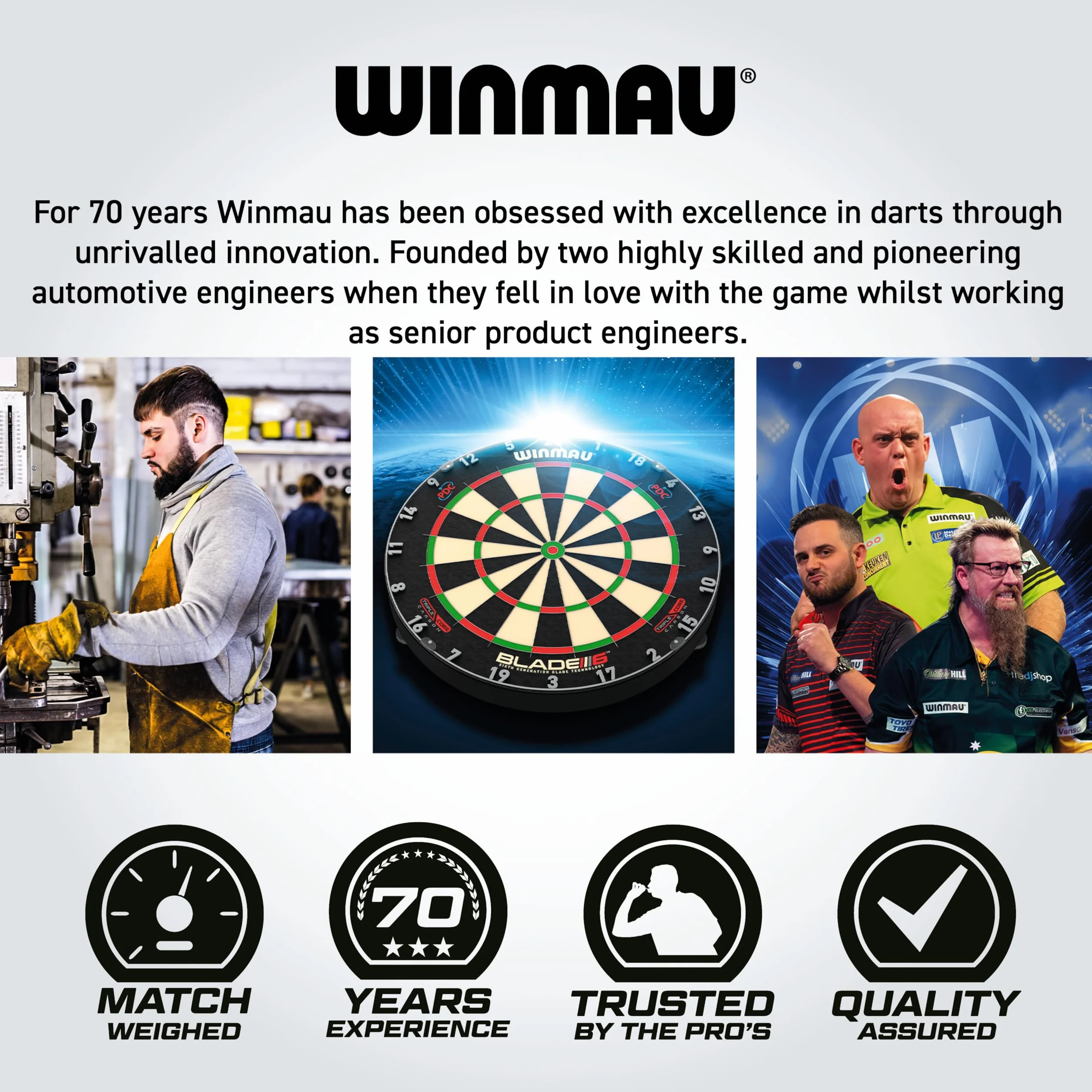 WINMAU Sniper V2 90% Fléchettes Pointe Acier 24g