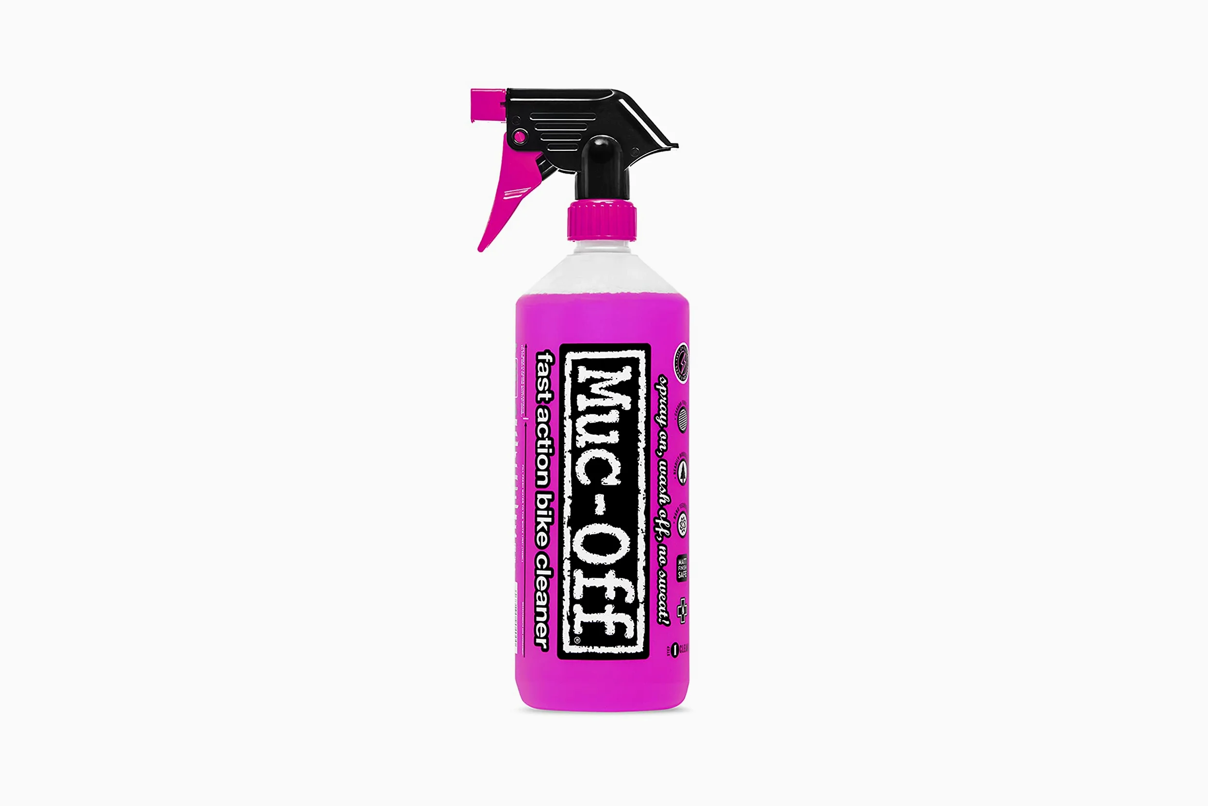 Muc-Off 8 Ensemble de nettoyage pour vélo 8 en 1 & Housses Frein à Disque Motifs Éclairs, Lot de 2 - Protège des Projections et des Dégâts en Déplacement Noir/Rose