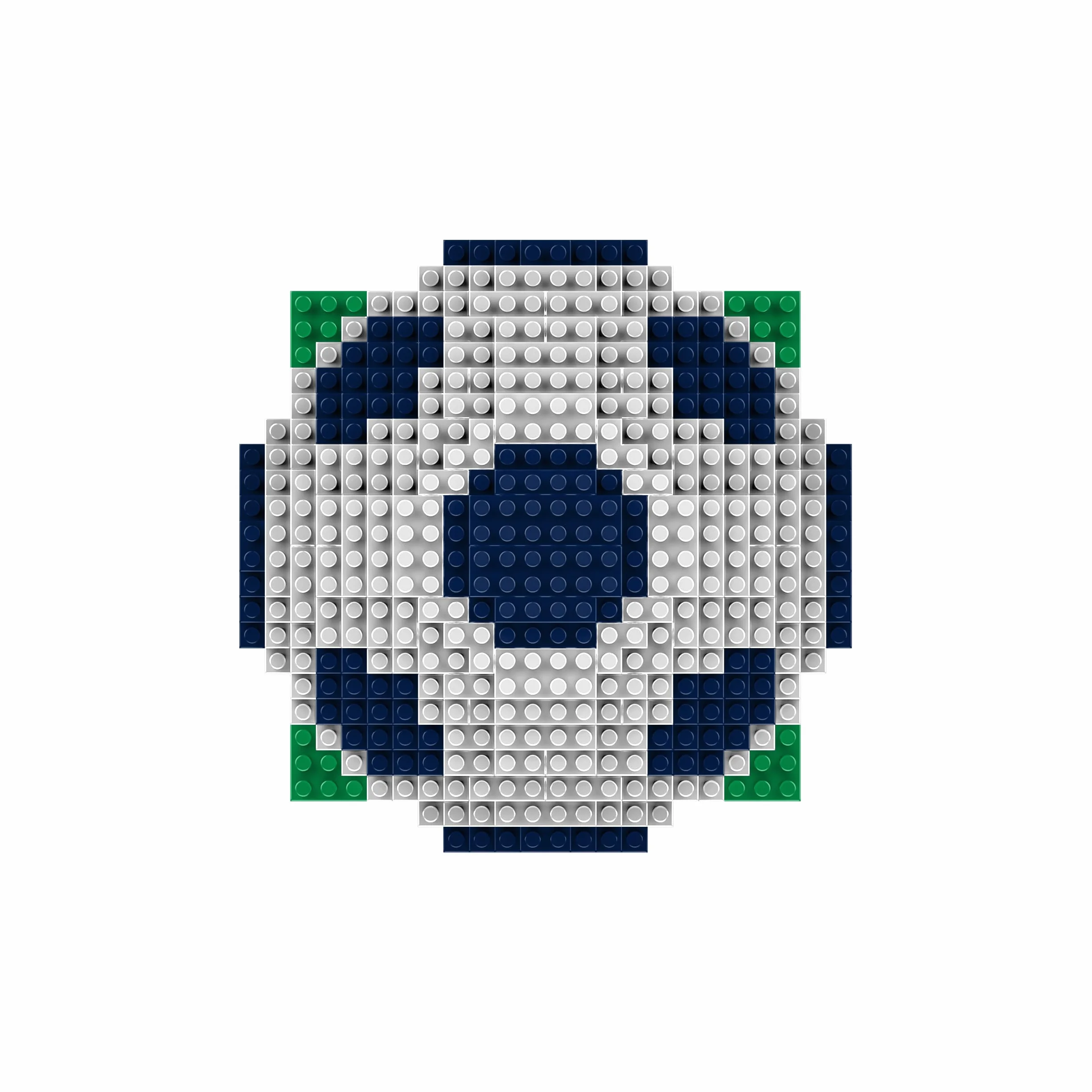 FOCO Tottenham Hotspur BRXLZ Ensemble de Construction de Football 3D Officiel