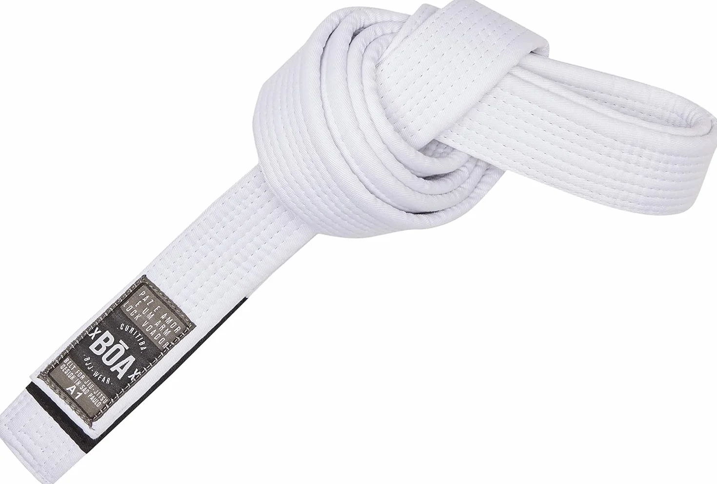 Ceinture BJJ Brésilien Jiu Jitsu Adulte en Coton Durable Multicolore Tailles A0-A4