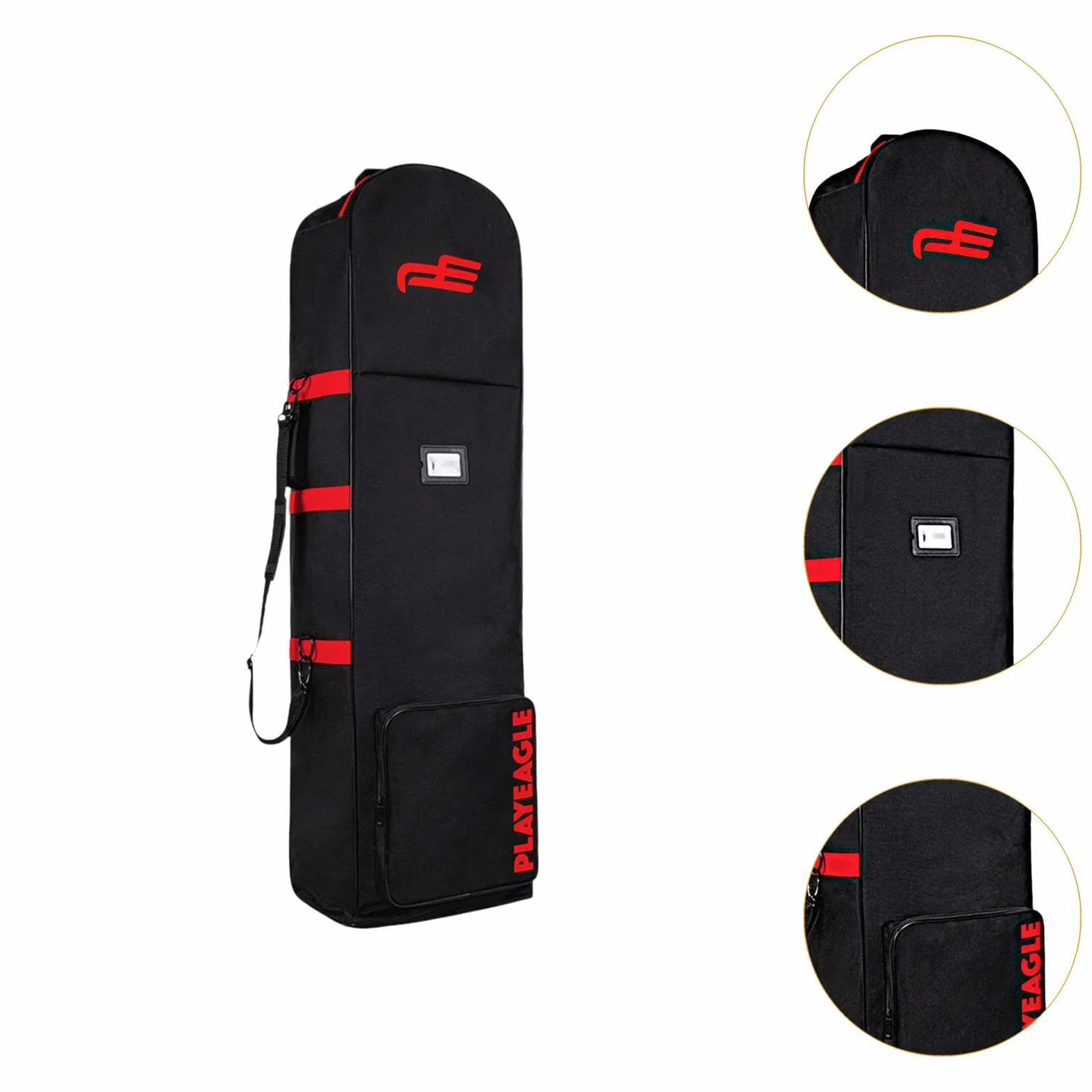 Sac de Transport pour Golf Milageto avec Roulettes, Housse de Protection pour Voyage Aérien