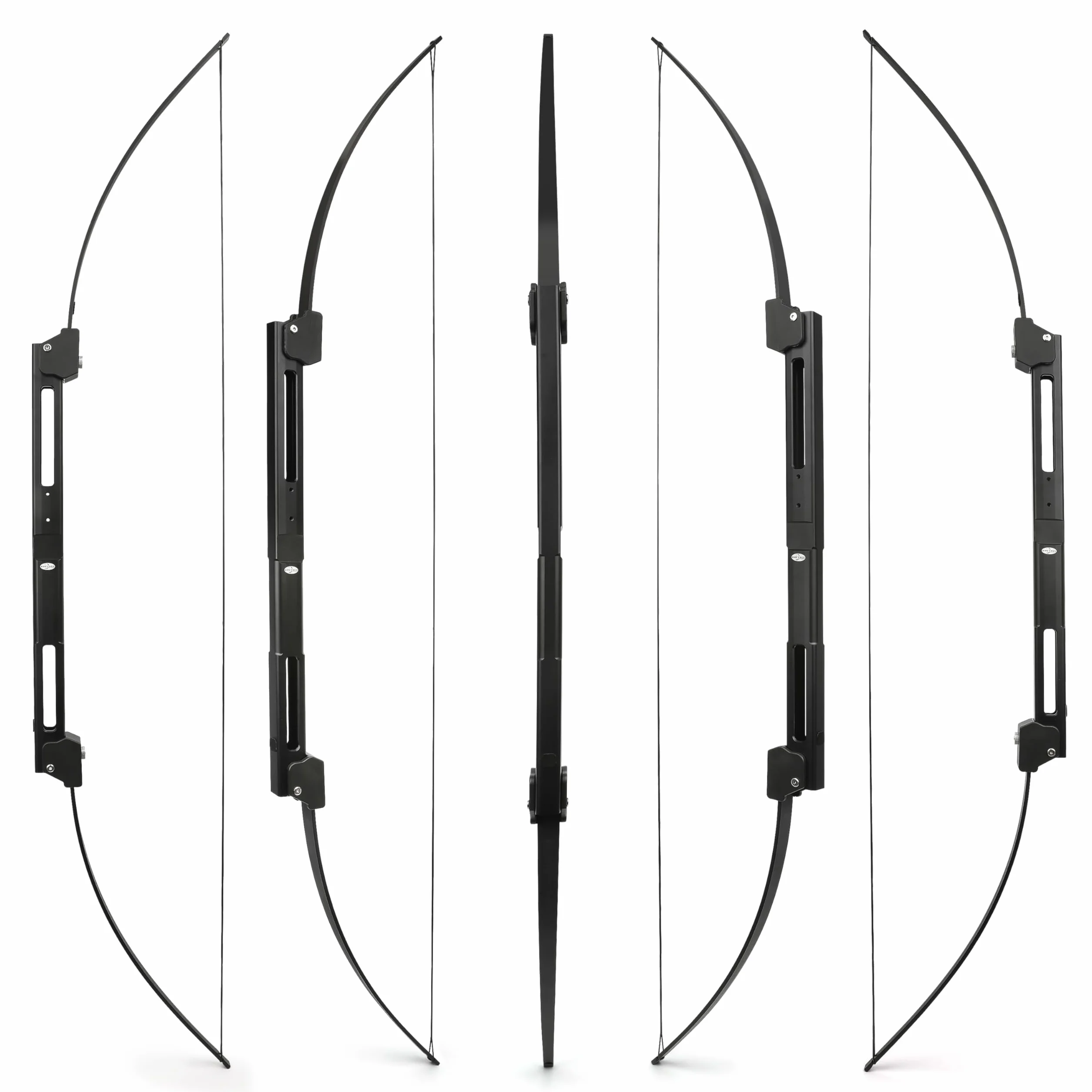 Arc Pliant 35lb Aluminium Recurve Droit Portable Chasse Tir Cible avec Sac