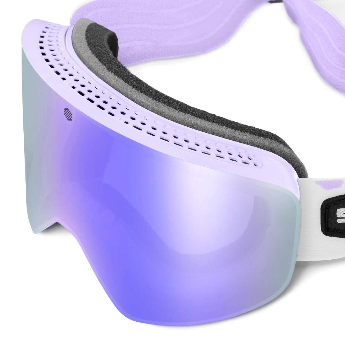 SIROKO - Masques de Ski et Snowboard pour Enfant GX Truffles Pourpre