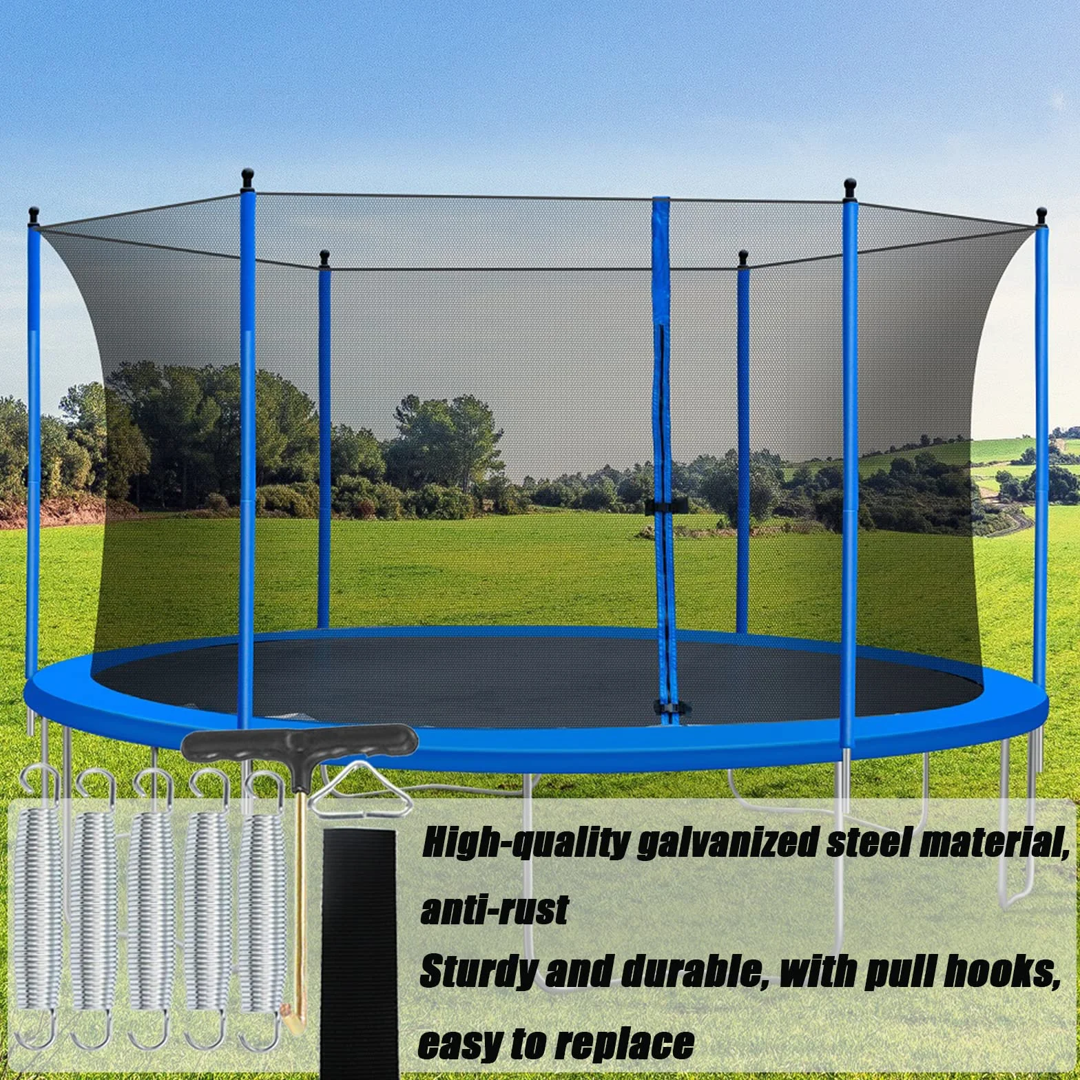 XIE Ressort de rechange pour trampoline 87-178 mm