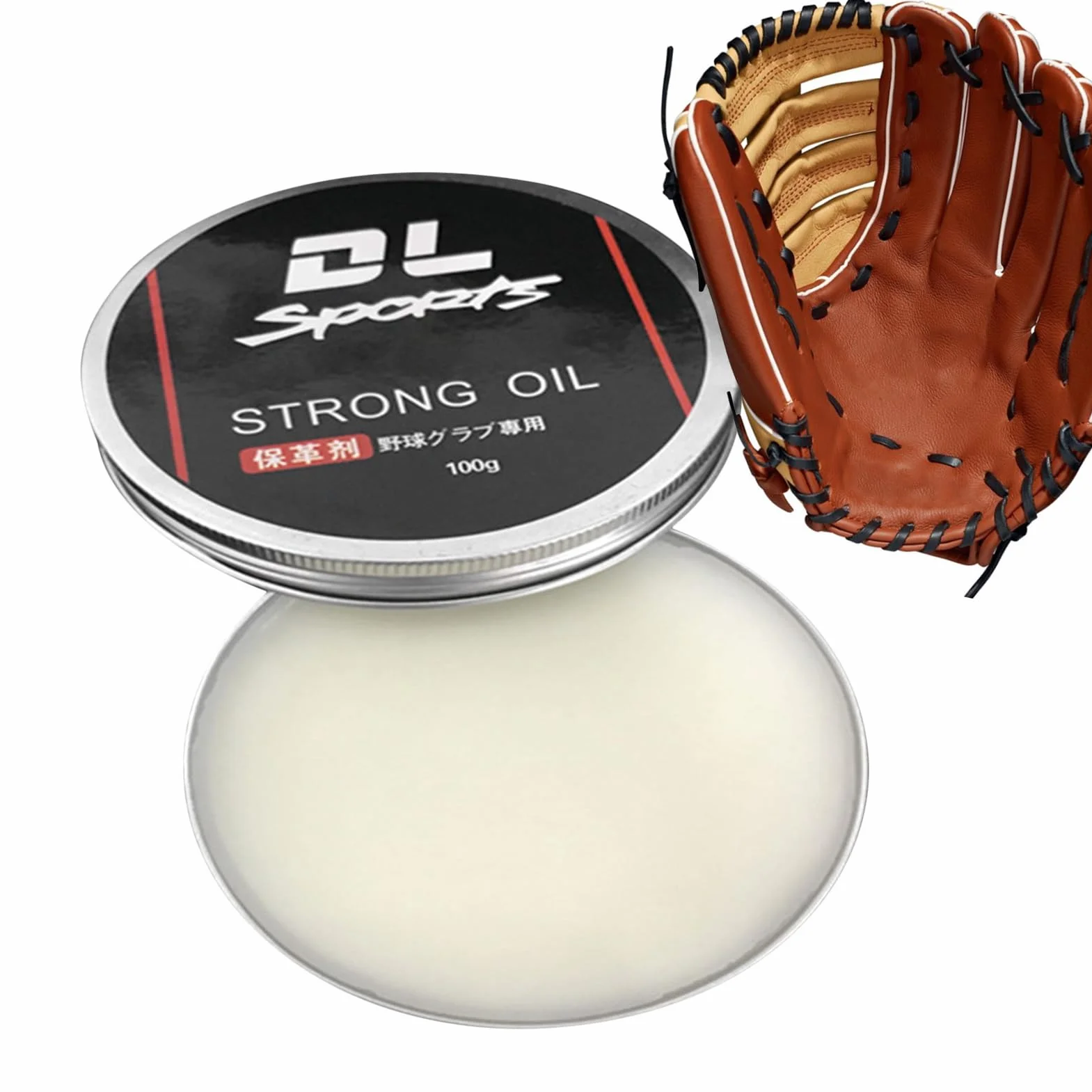 Halatua Après-shampoing réparateur pour gant de baseball cuir action rapide