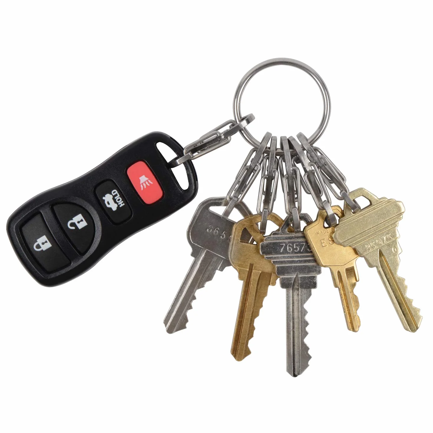 Nite IZE Key Ring Key Chain Carabiner Snap Hook Organiser