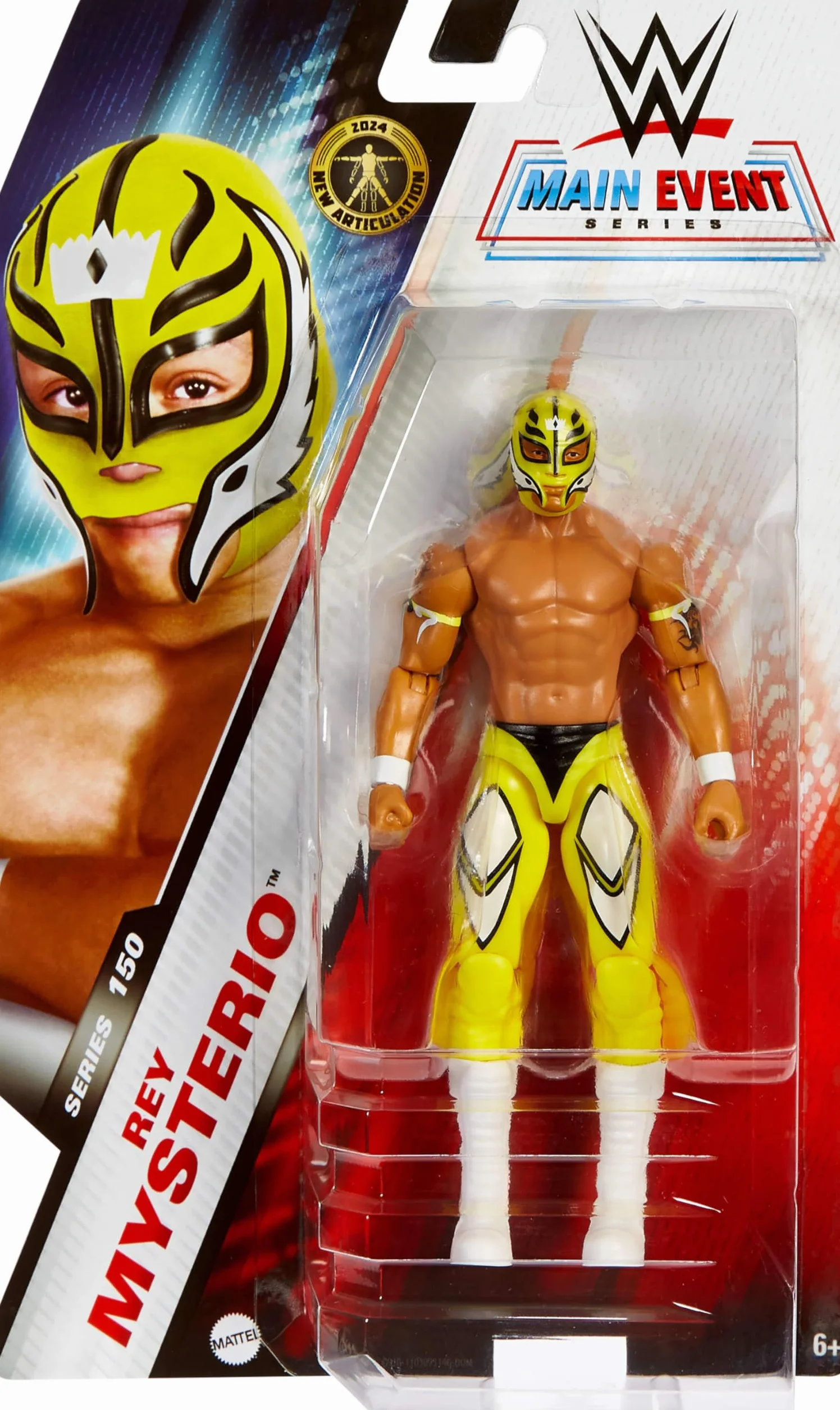 WWE Figurine d'action Rey Mysterio Série 150
