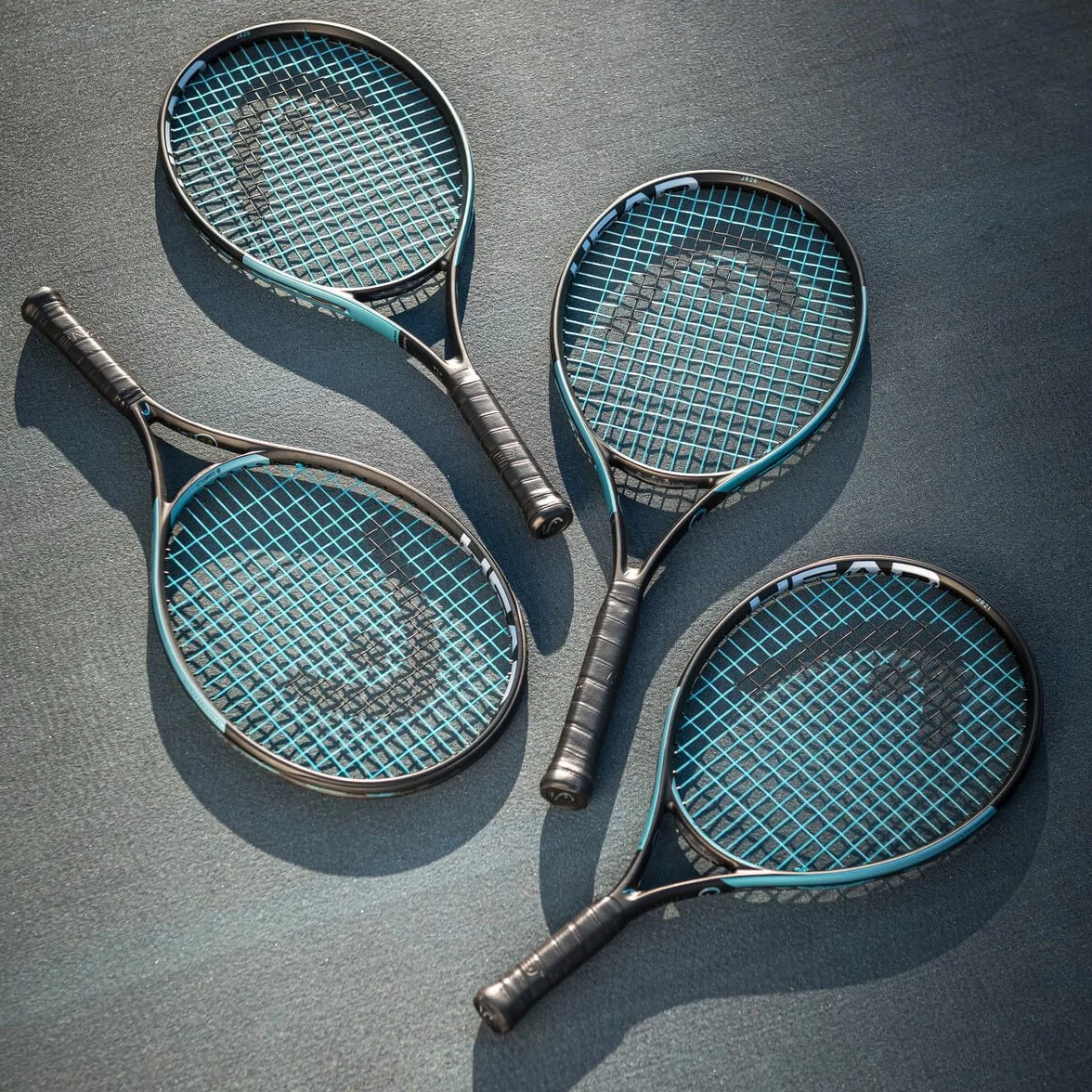 HEAD Ig Gravity Jr. 21 Raquette De Tennis Turquoise-Corail 200g Nie Naciągnięta