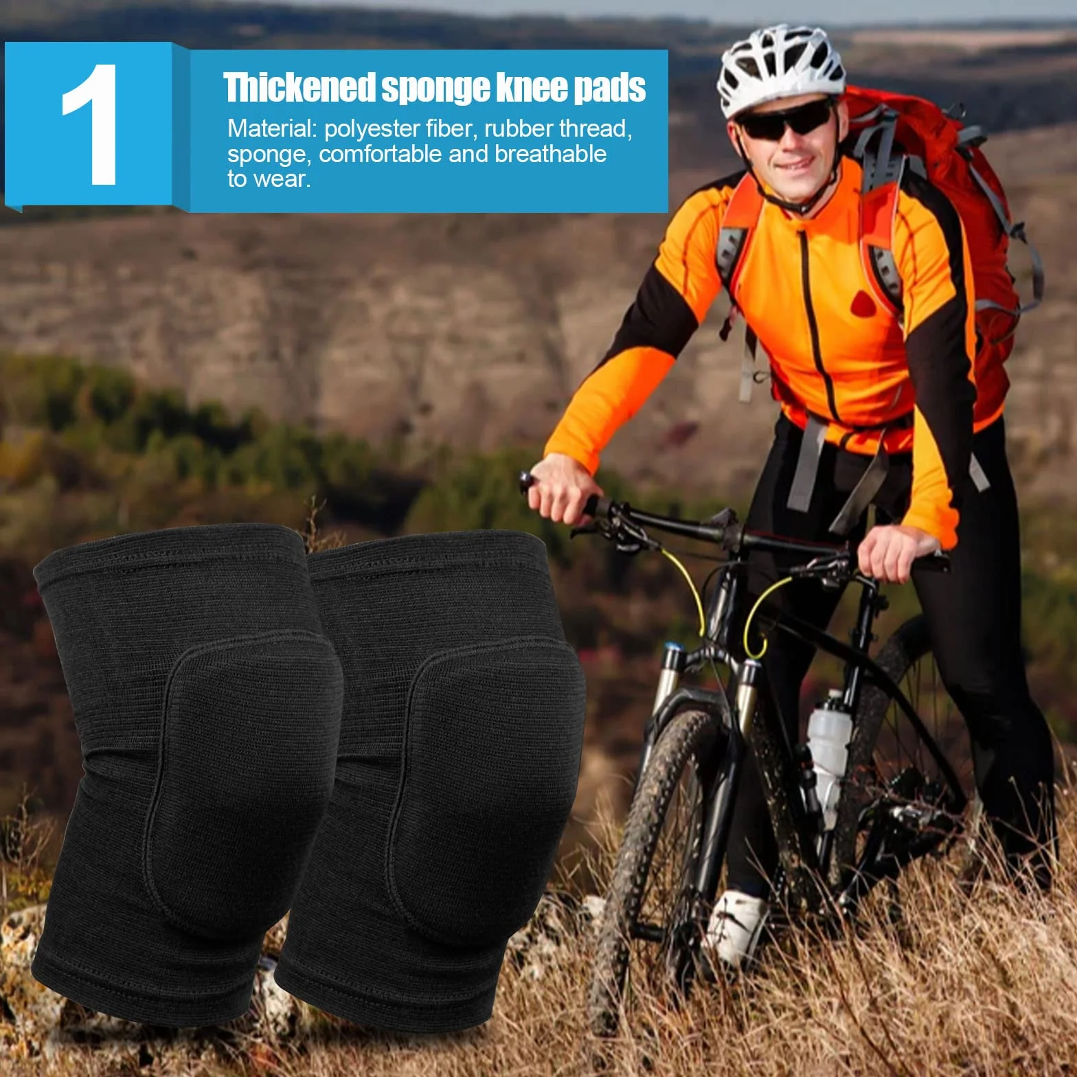 Genouillère Ligamentaire Enfants Protection Sport Compression Respirant Antidérapant Maintien Course