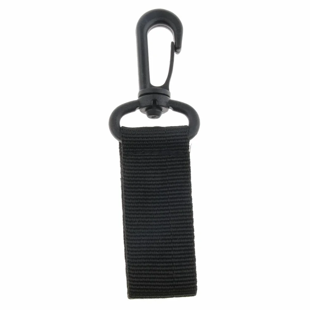Mousqueton en nylon avec boucle Molle Vert militaire Type 2