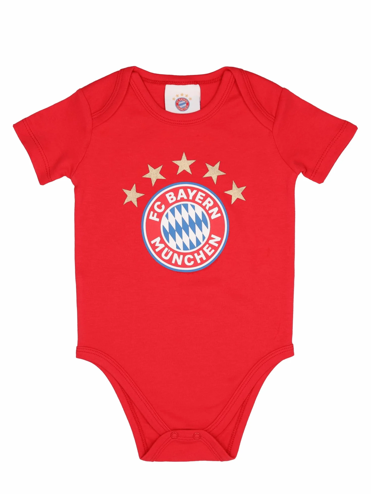 FC Bayern München Body Essential Bébé rouge rouge/bleu marine/rayé