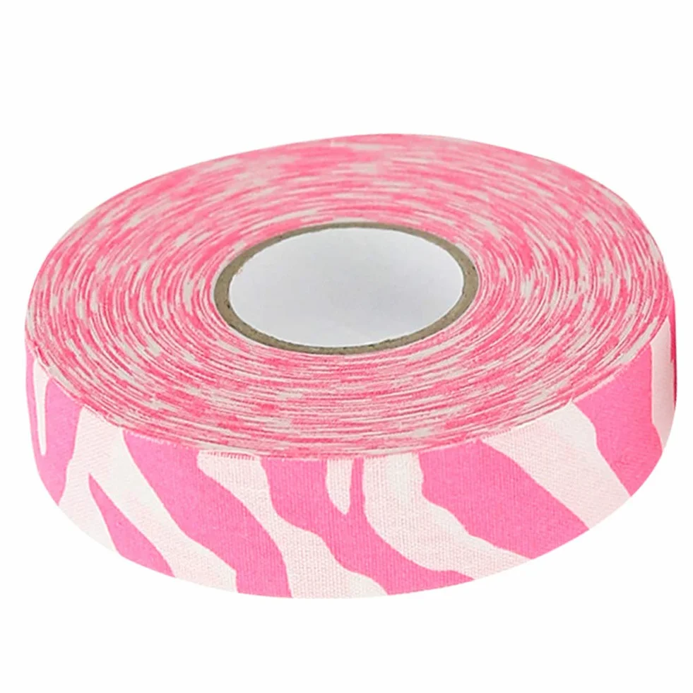 Ruban de Hockey 2,5cm x 25m Rouleau de Protection en Tissu pour Bâton, Accessoire Sport Protecteur Lame et Poignée
