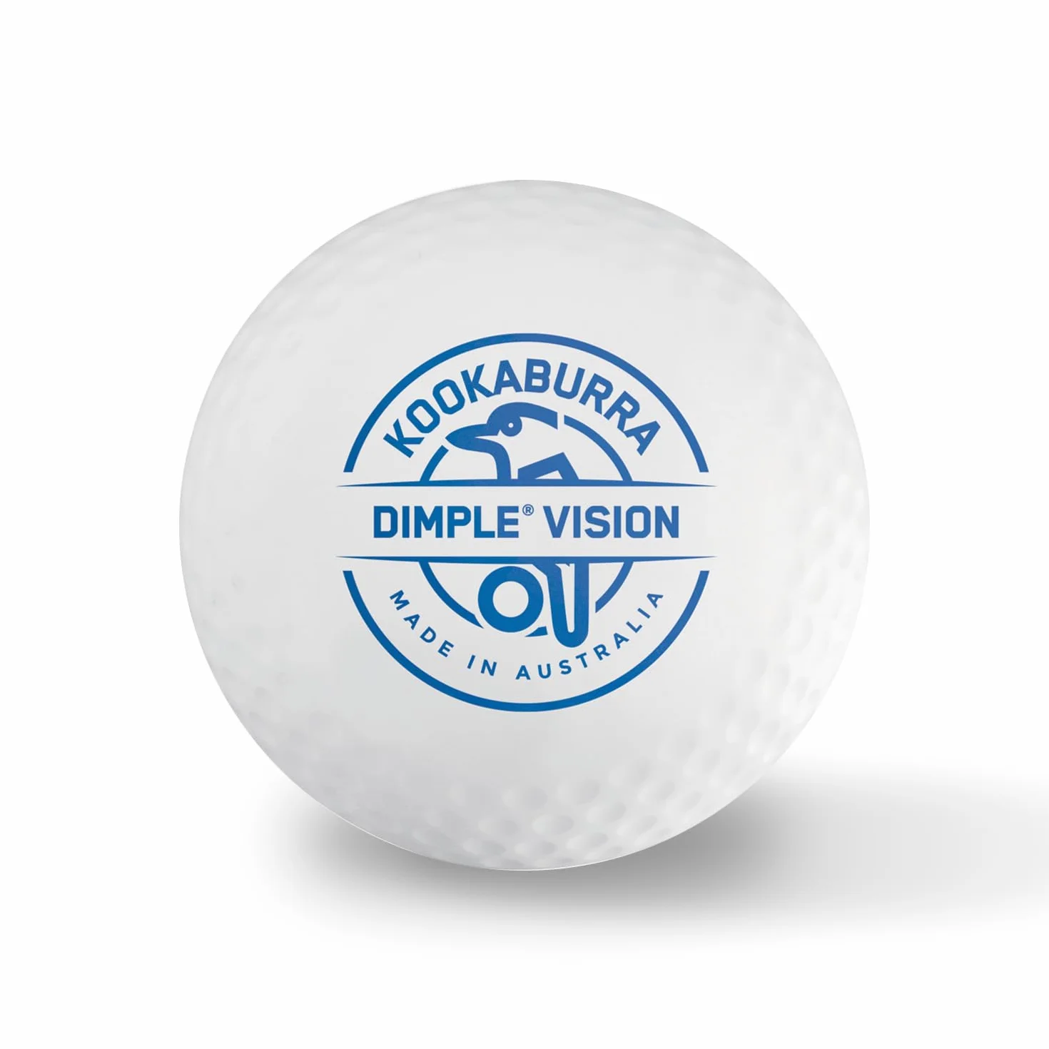 Kookaburra Dimple Vision Balle de Hockey Blanc