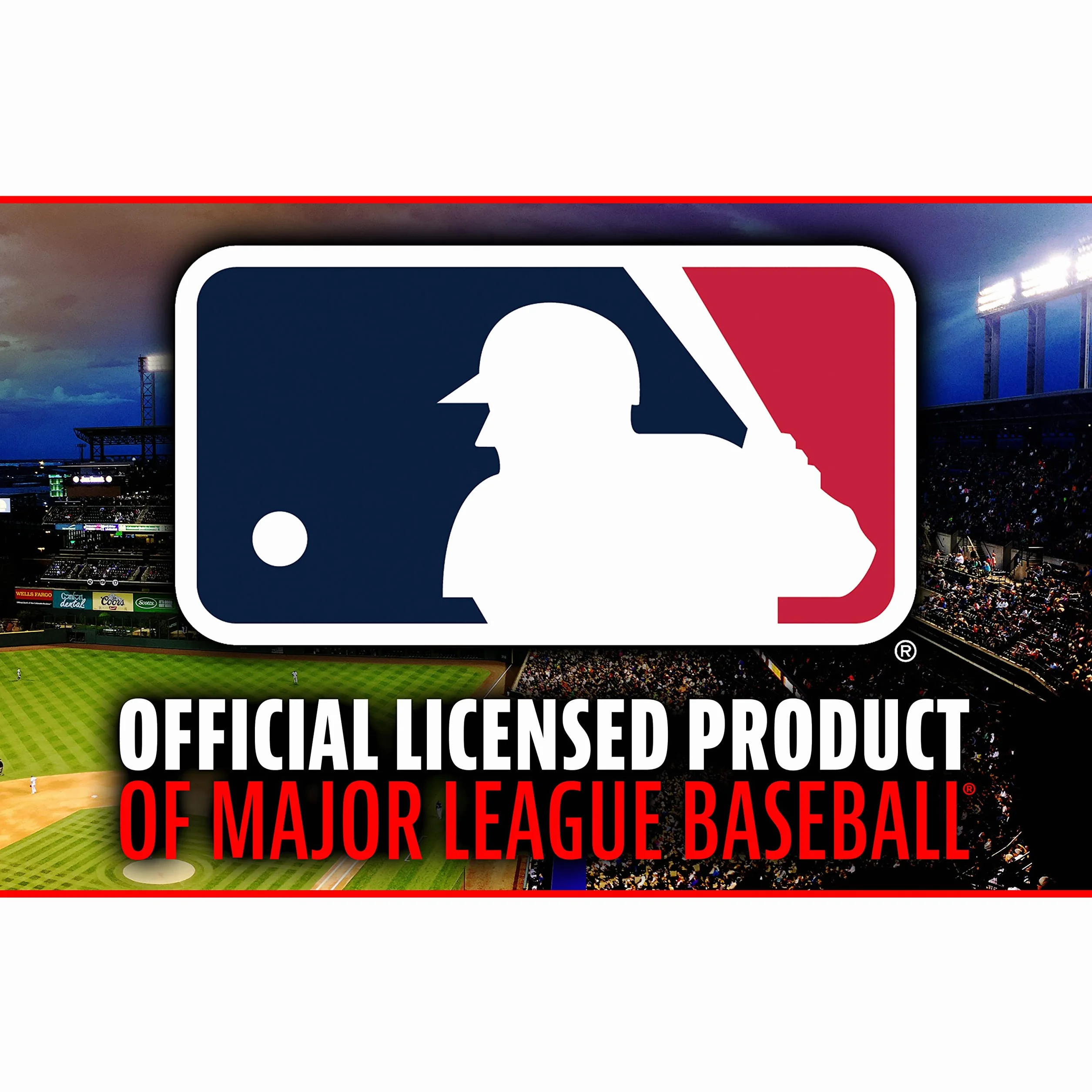 Franklin Sports Ensemble de Bases en Caoutchouc pour Baseball MLB