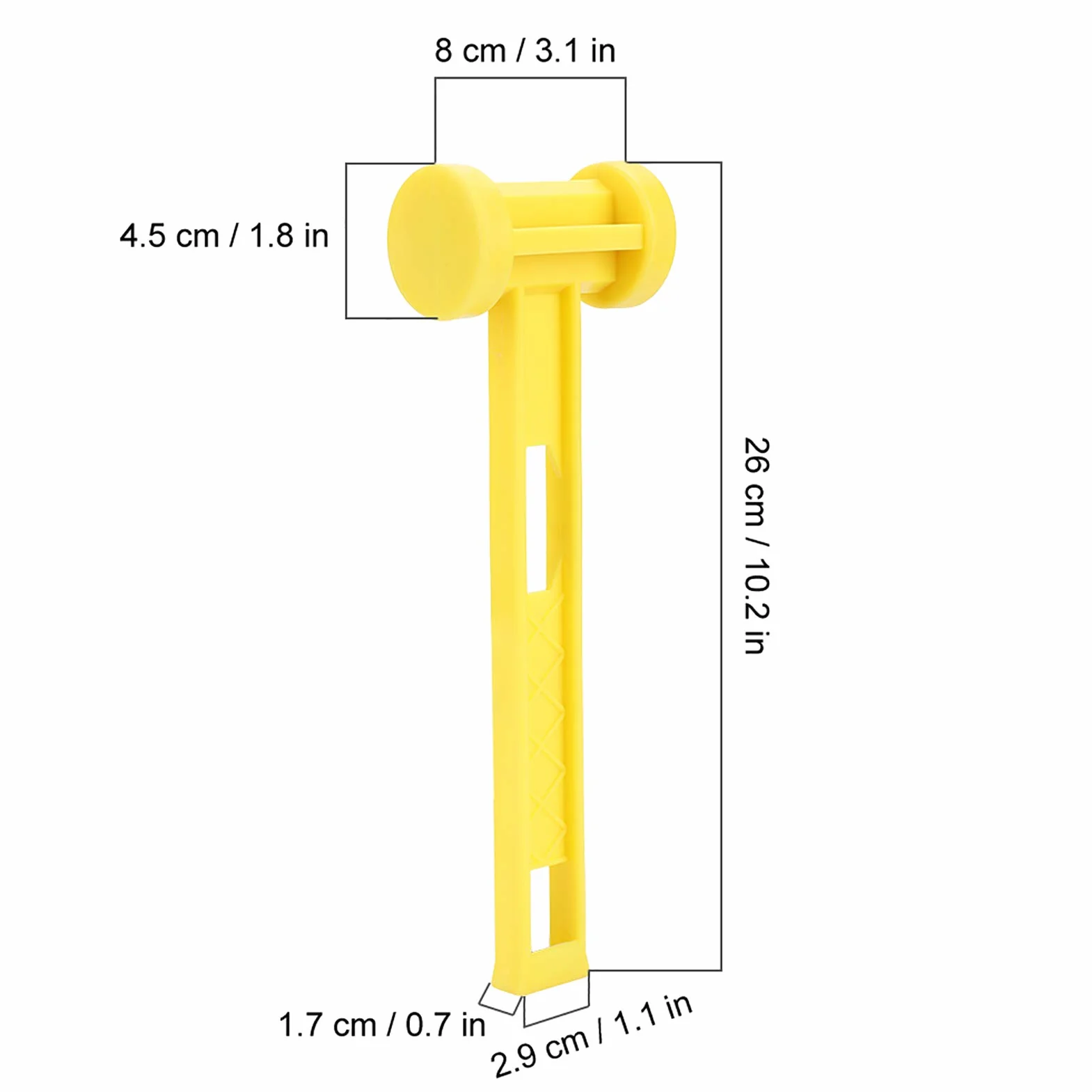 Agatige Marteau de Tente Portable pour Camping de Plage en Plein air
