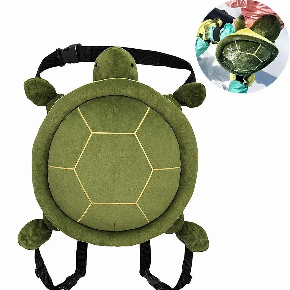 Coussin de Protection rembourré pour Les Hanches - 1pcs Tortue Coussin Protecteur de Ski pour Le Skateboard, Le Snowboard(pour Adultes)