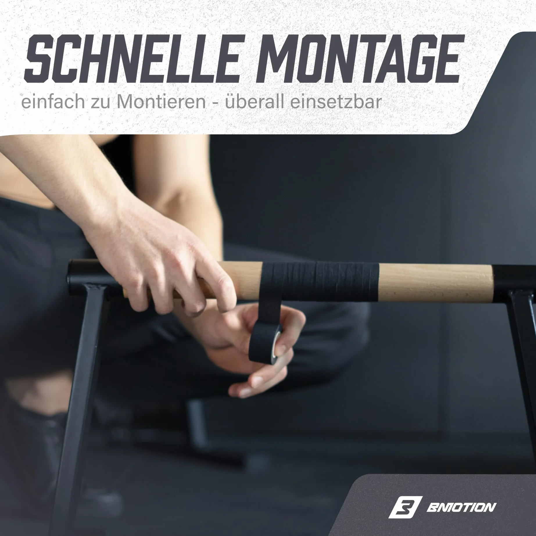 Müller & Blum Bande antidérapante Grip Tape 10 m pour fitness, musculation et calisthenics