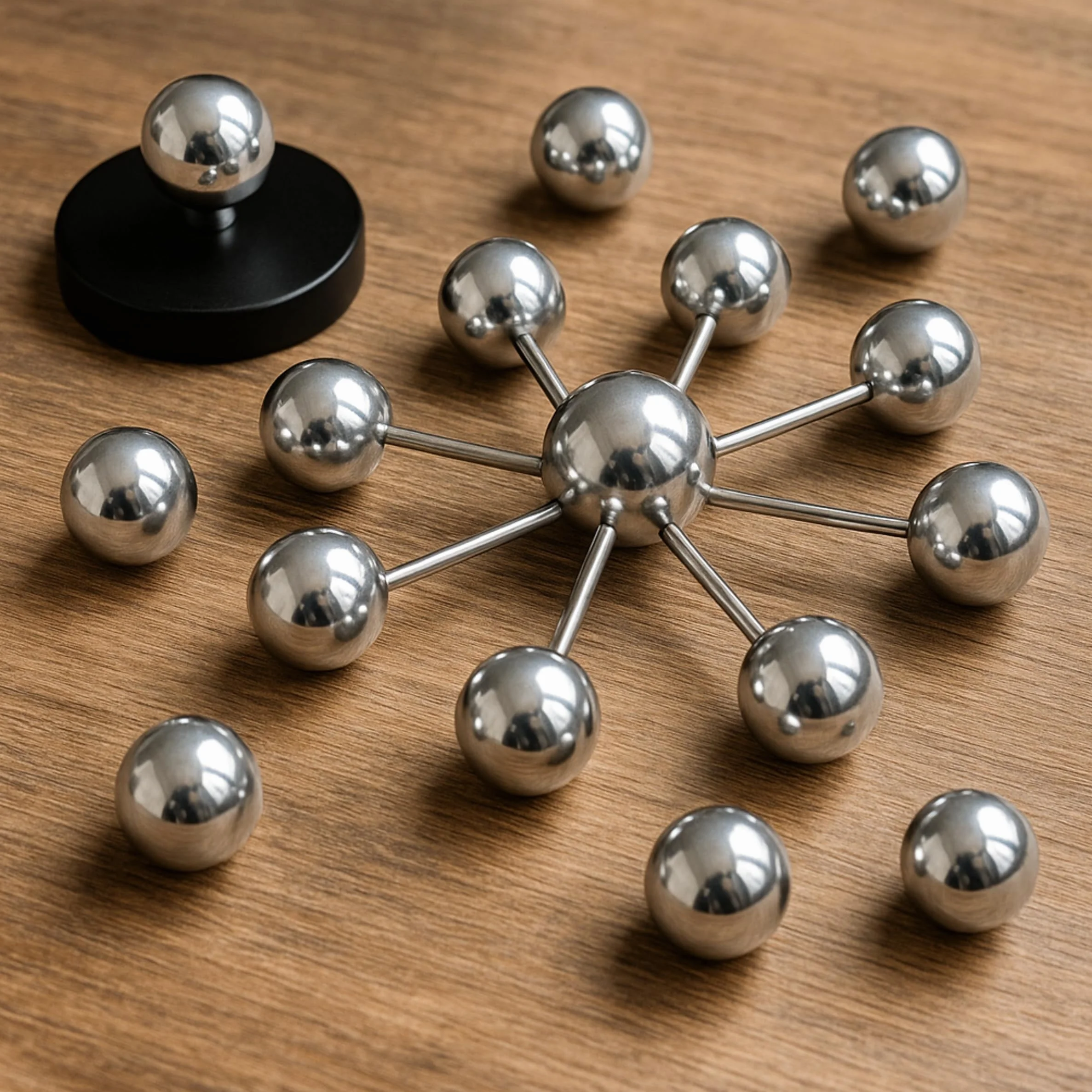 Aluminum Balls .68 Cal. Solid Reusable Paintballs Powerballs for Target Practice Training Defense Pistols (40 pcs)