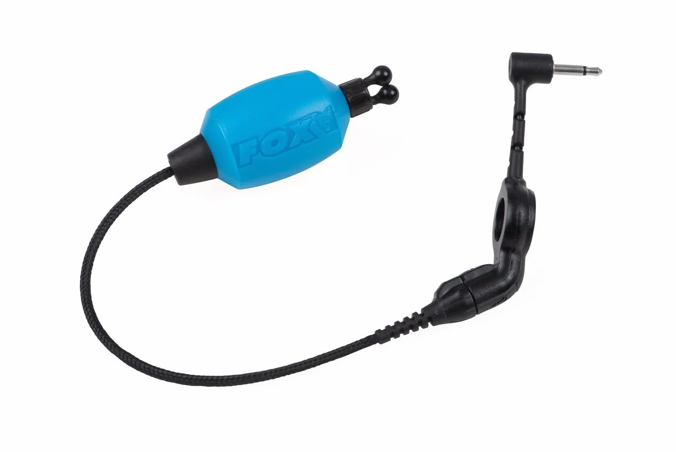 Fox Black Label Halo Dumpy Bobbin Blue | Indicateur de touche pour pêche à la carpe | LED s'allume légèrement lorsque l'alarme est allumée puis lumineux pour indiquer la morsure | Corps opaque 10 g et