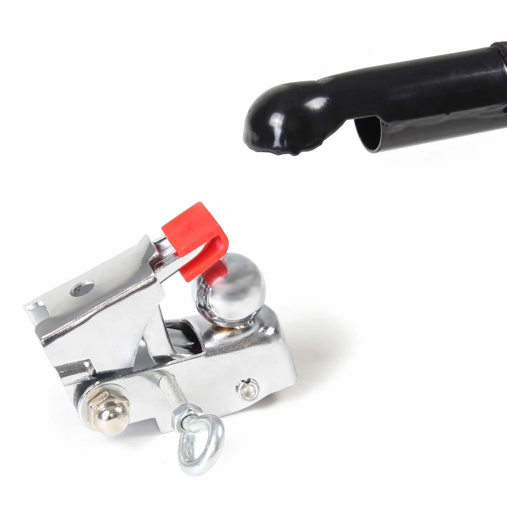 Wiltec Remorque pour vélo 50 kg 1450 x 575 x 730 mm Attelage Rapide Chariot pour Bicyclette