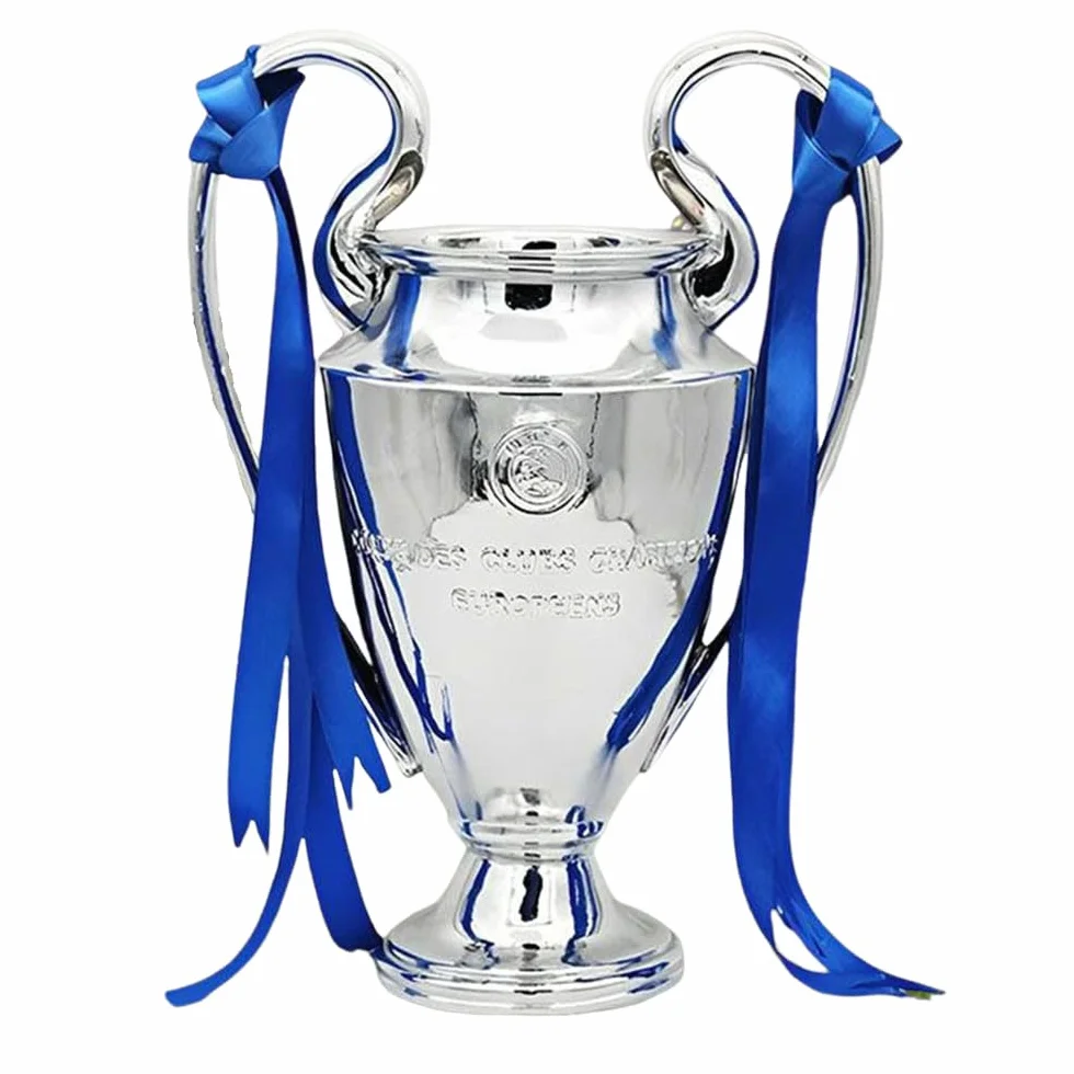 Trophée de football des champions d'Europe Ligue européenne des champions Réplique Collection pour fans et cadeaux Décorations de bureau