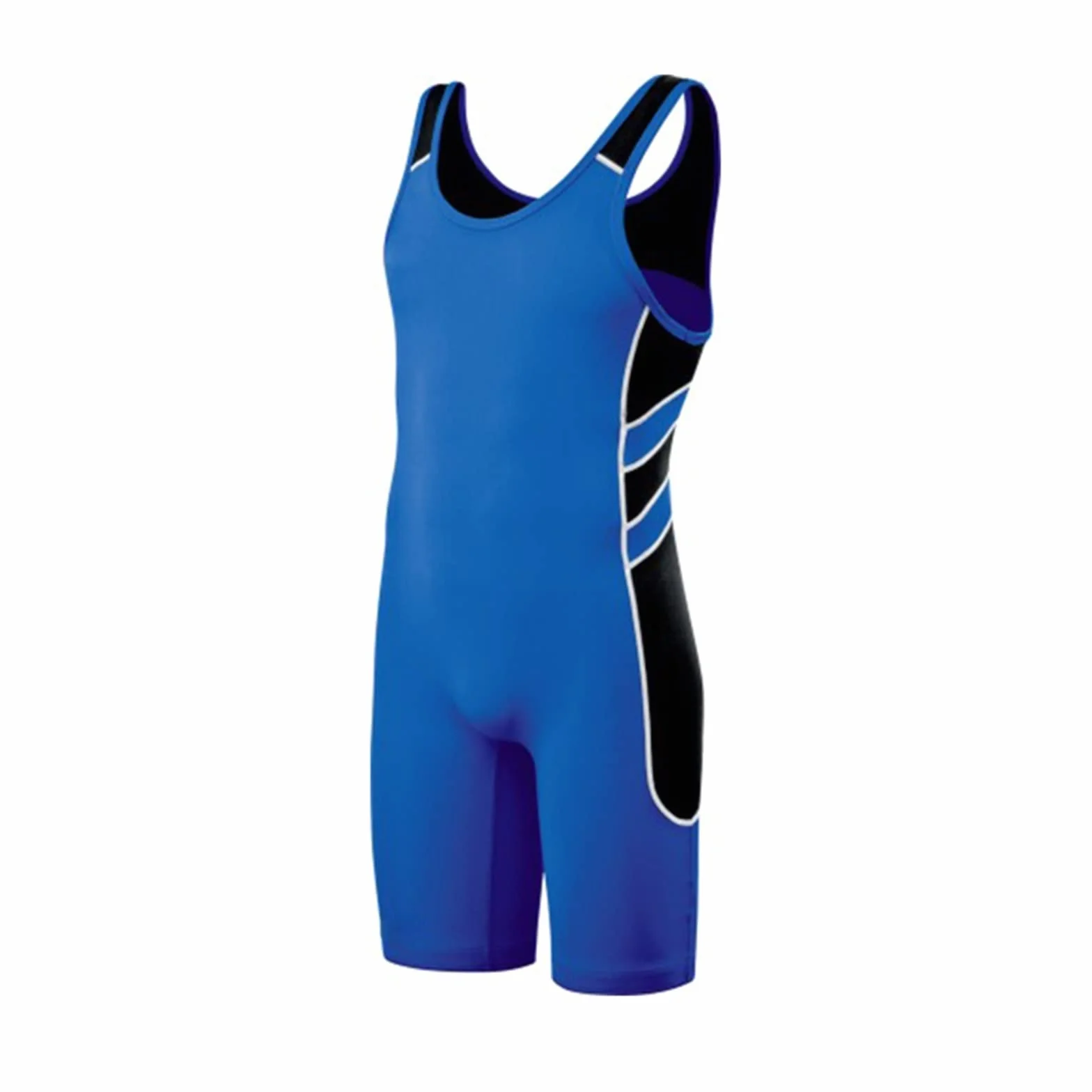Maillot de Bain Une Pièce Combinaison de Lutte Boxe Triathlon Fitness Course à Pied