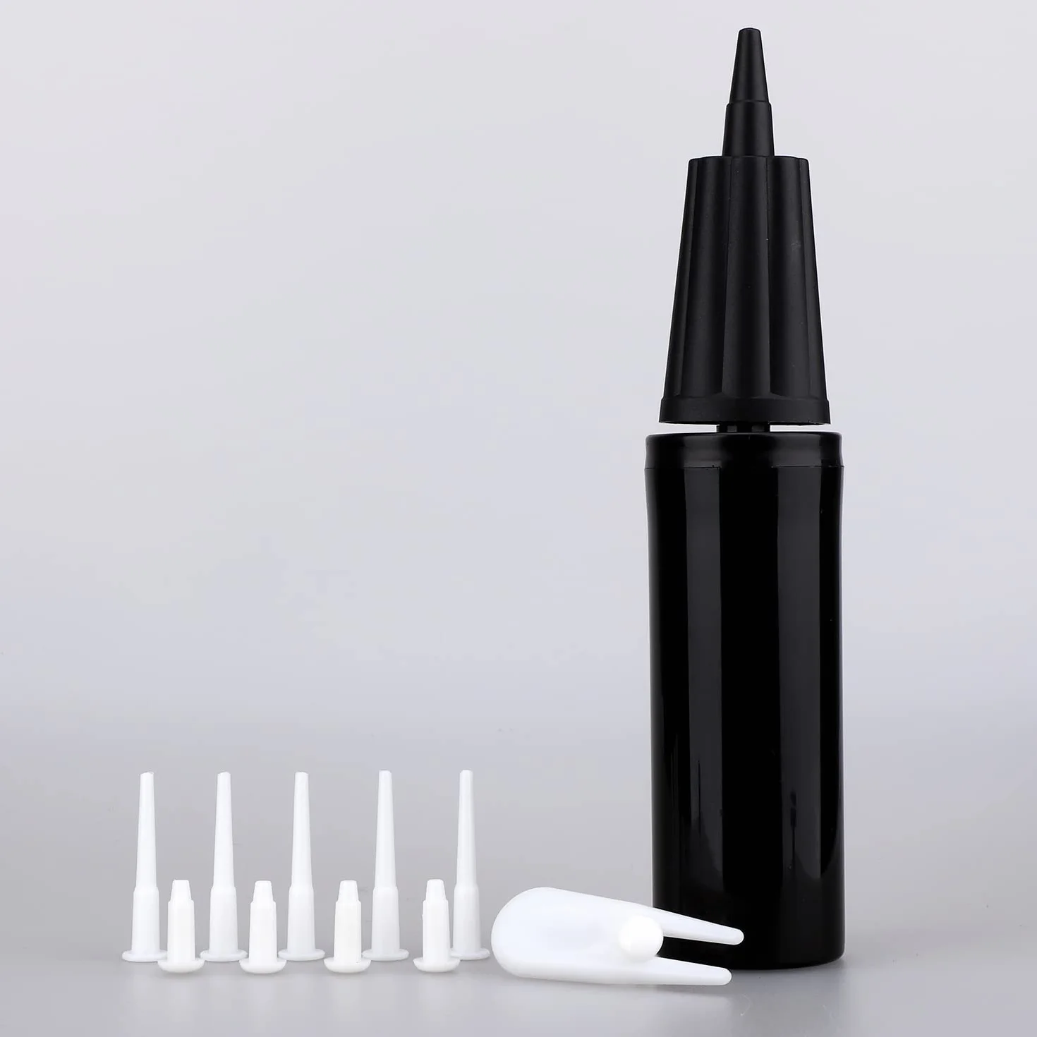 LUTER Kit de Pompe à Ballon Fitness, Pompe Manuelle avec Extracteur de Bouchon et Bouchons (12 Pièces)