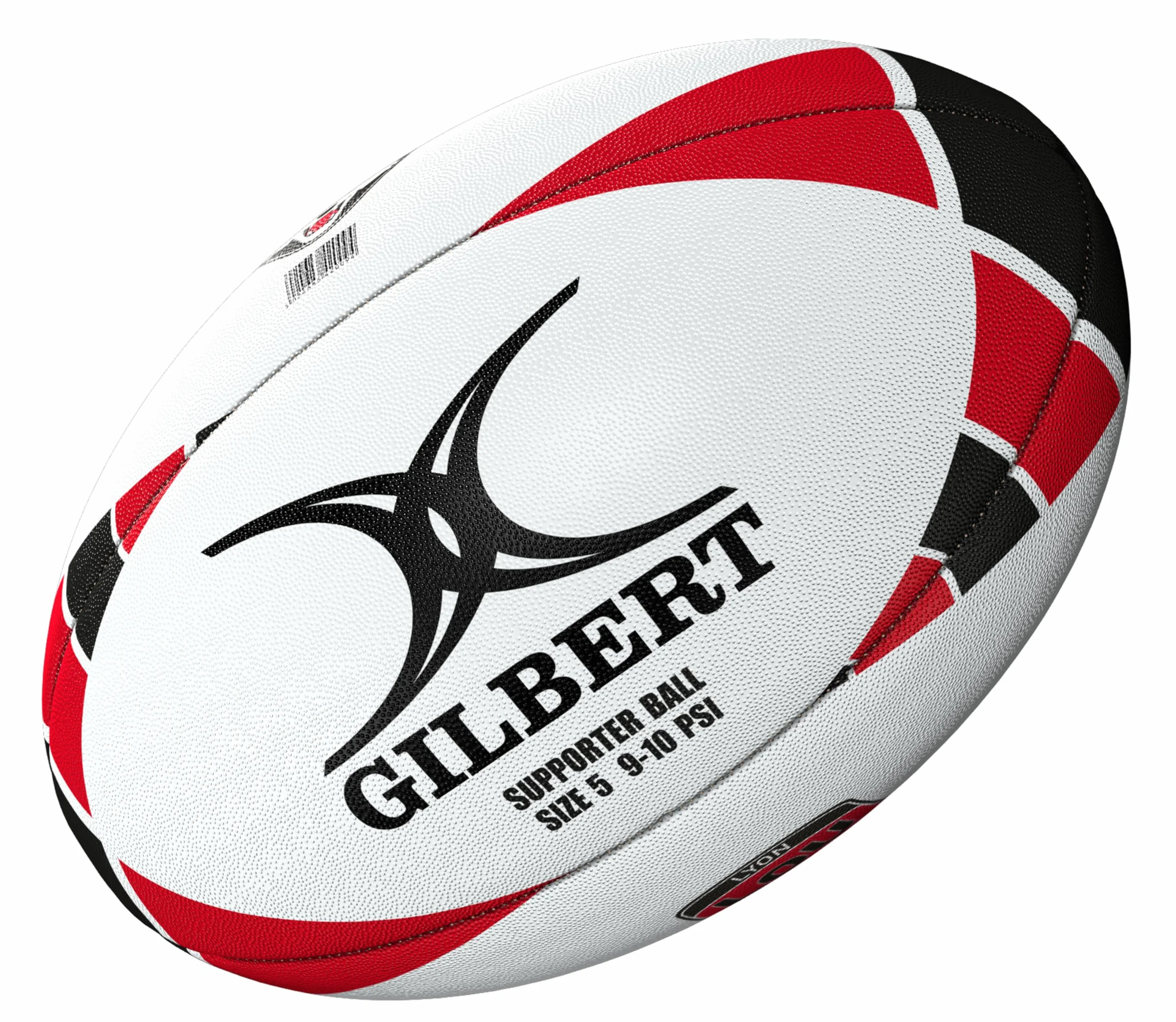 Gilbert Ballon de Rugby Lou - Collection Officielle Lyon Rugby