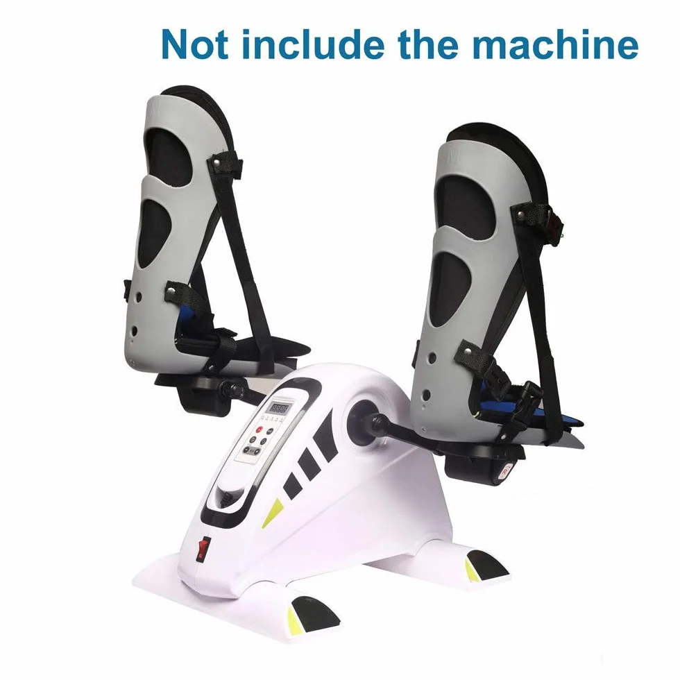 Attelles De Pied pour Vélo De Réadaptation Motorisé, Support De Jambe pour Physiothérapie Électronique, 1 Paire