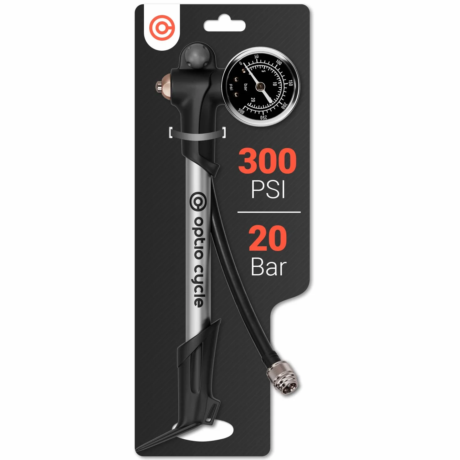 Pompe Haute Pression VTT avec Manomètre pour Suspension Fourche Compatible Fox RockShox Manitou