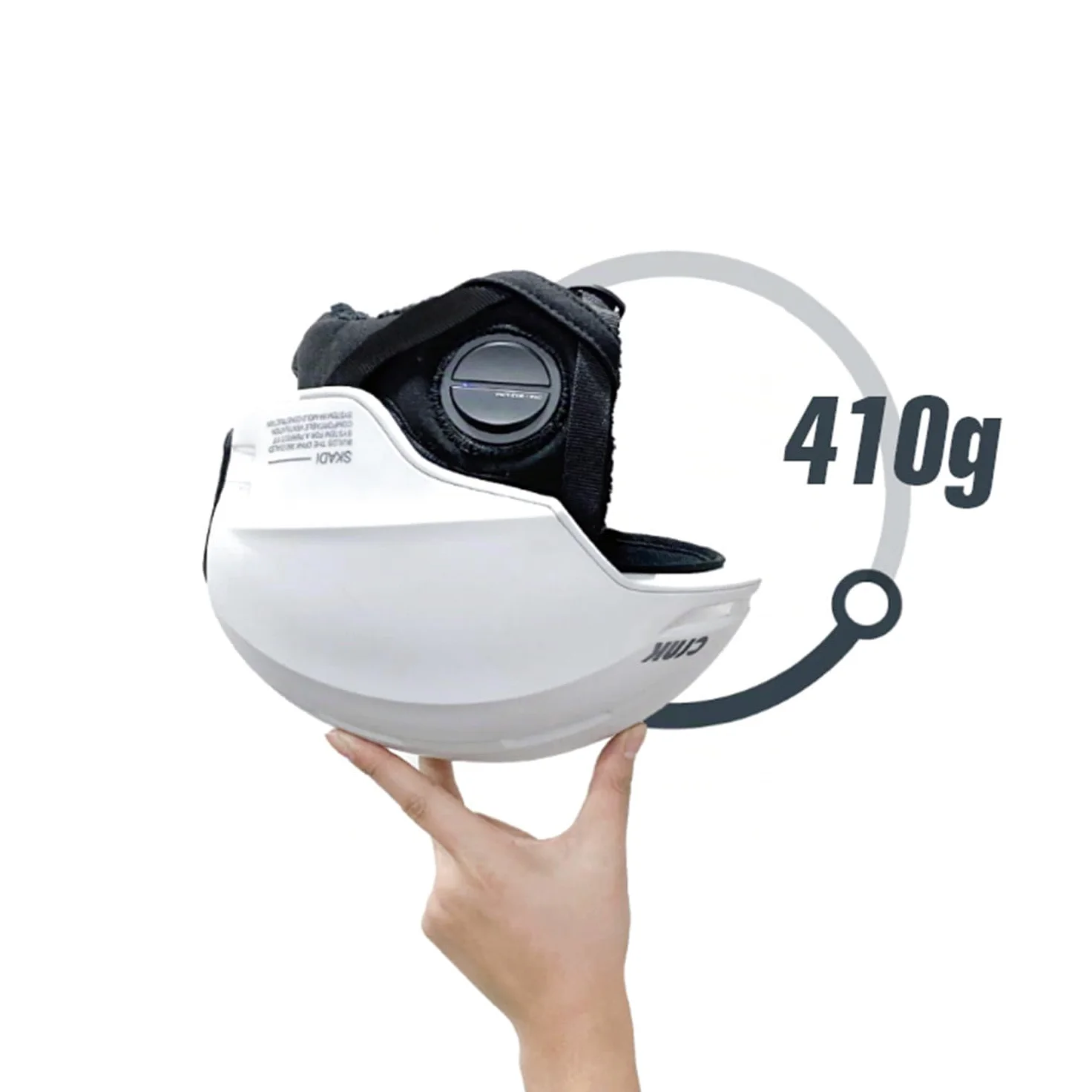 CRNK Skadi Casque de Ski Bluetooth - Casque Ski Homme - Casque Ski Femme - Casques de Ski - Casque Snowboard - Ski Homme - Casque de Ski Homme - Ski Bluetooth - Casque Ski Noir - Noise Cancelling