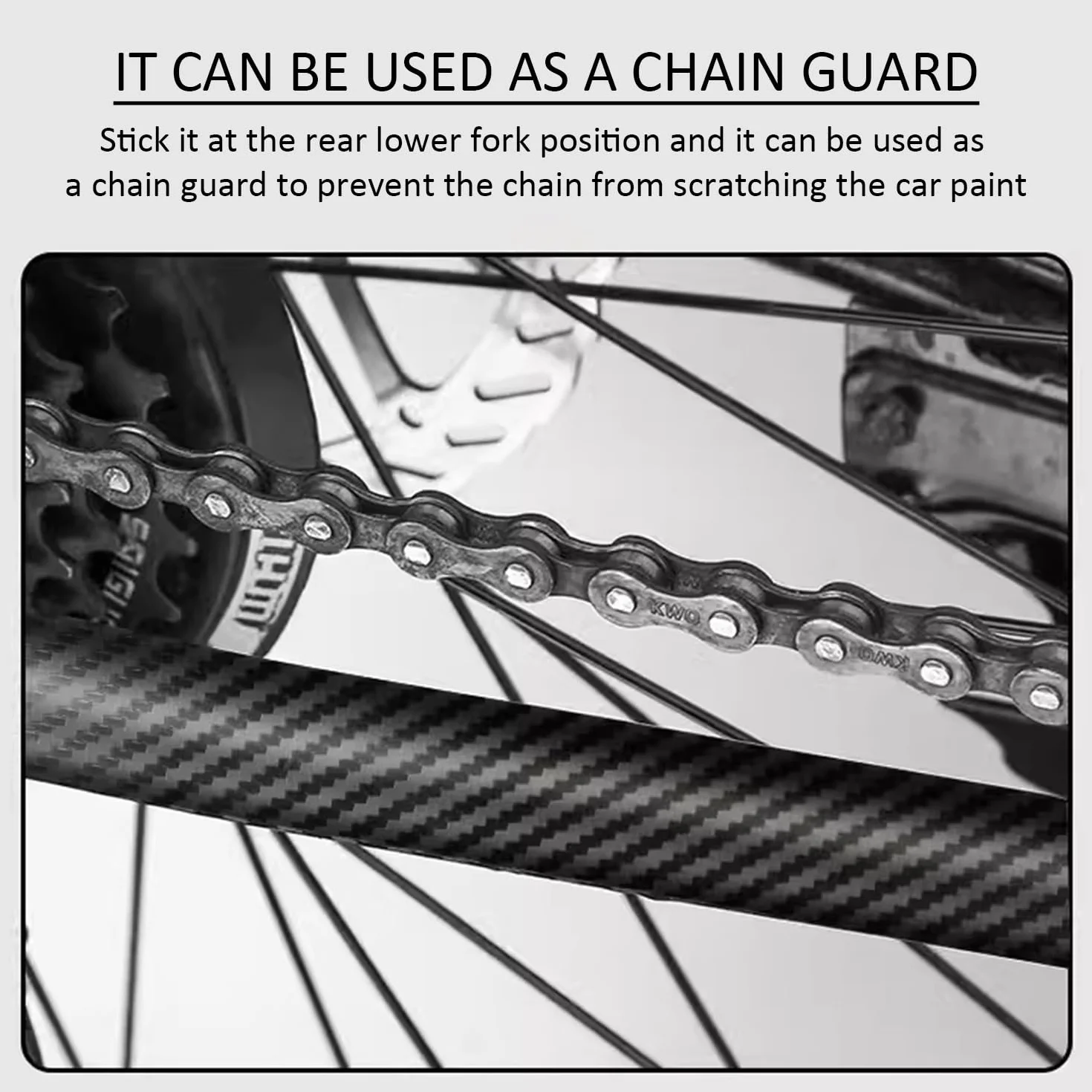 Autocollant Vélo Résistant Aux Rayures, Film Protection Cadre Vélo Imperméable, Accessoires Vélo