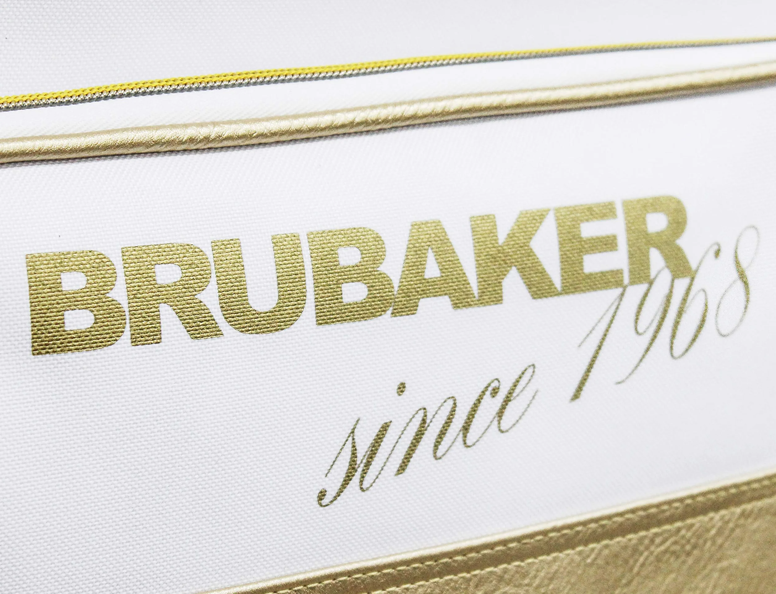 BRUBAKER - Set de Ski 'Saint-Moritz' - Sac à Chaussures de Ski & Housse à Skis - pour 1 Paire de Skis, bâtons, Bottes & Casque - 170 cm - Blanc/Doré