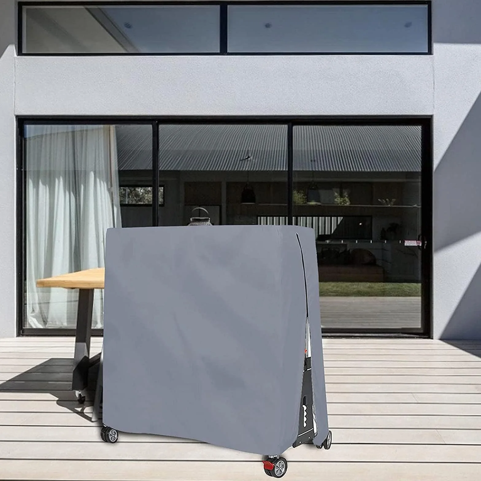 Housse Table Ping-Pong Imperméable Tissu Oxford Bâche Protection Table de Tennis