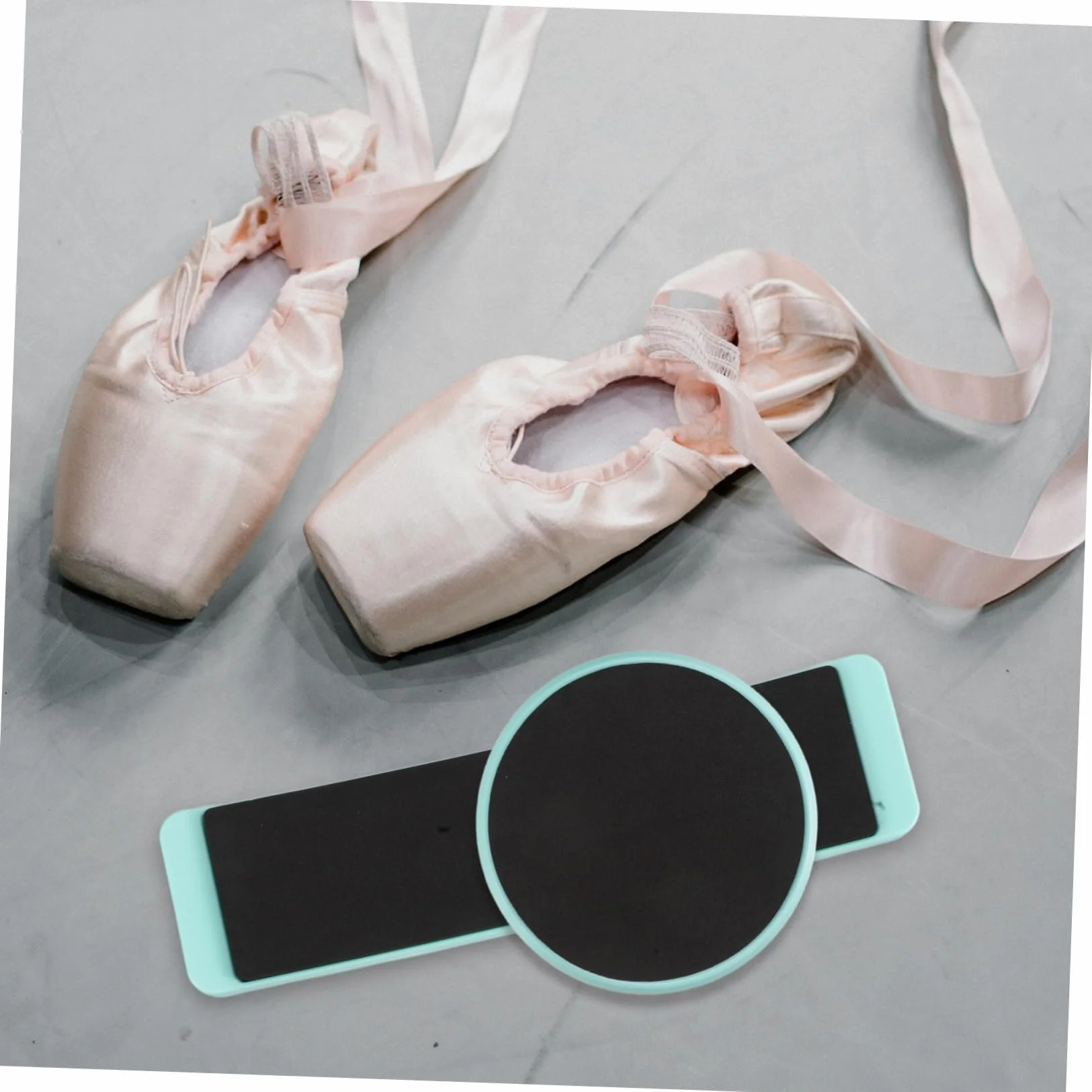Planche Tournante de Danse ABS EVA Ronde Carrée 2pcs pour Débutants Équilibre Technique
