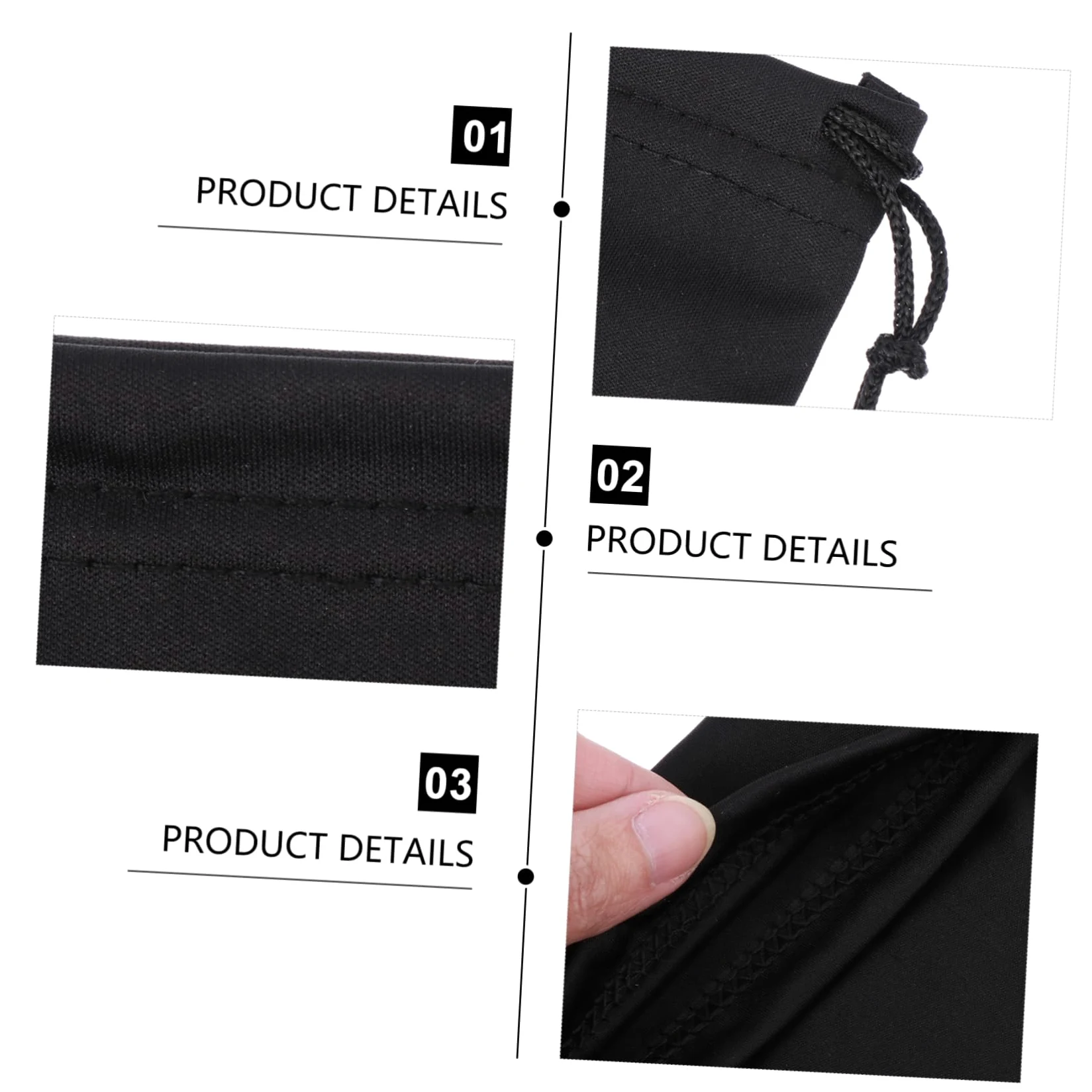 INOOMP 90pièces Pochette De pour De Ski Étui avec Cordon De Serrage Compatible Plupart des De Neige
